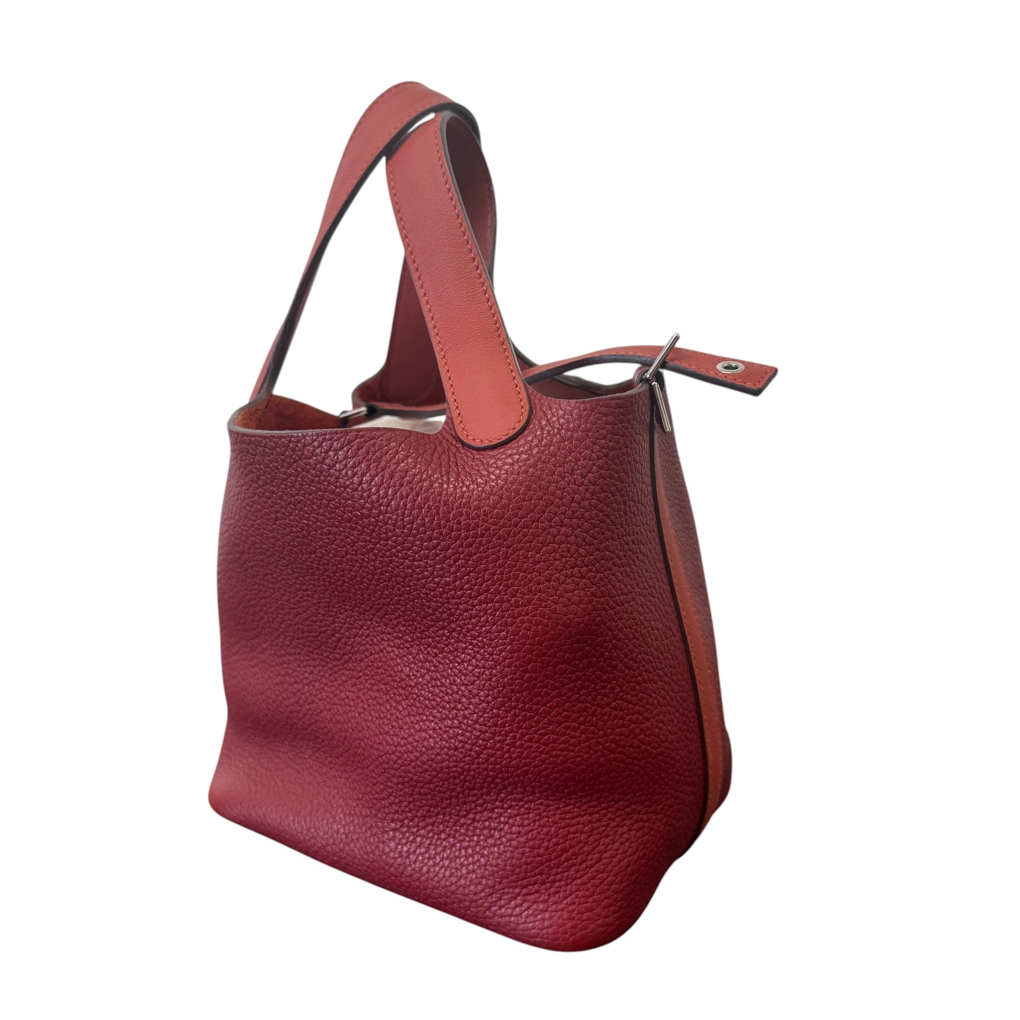 Women's Picotin 18 Togo Bag Burgundy