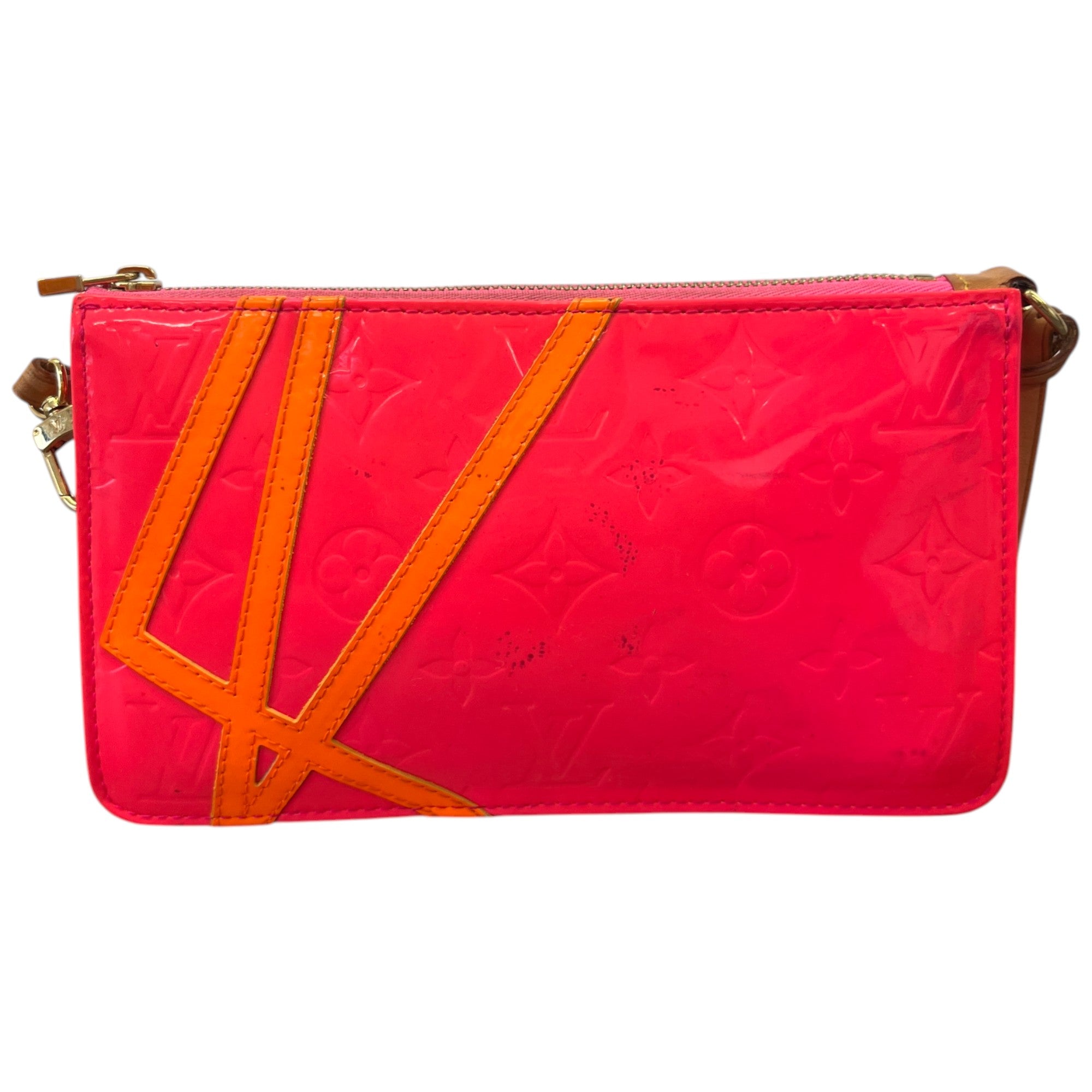 Women's Louis Vuitton X Robert Wilson Vernis Pochette Bag Pink