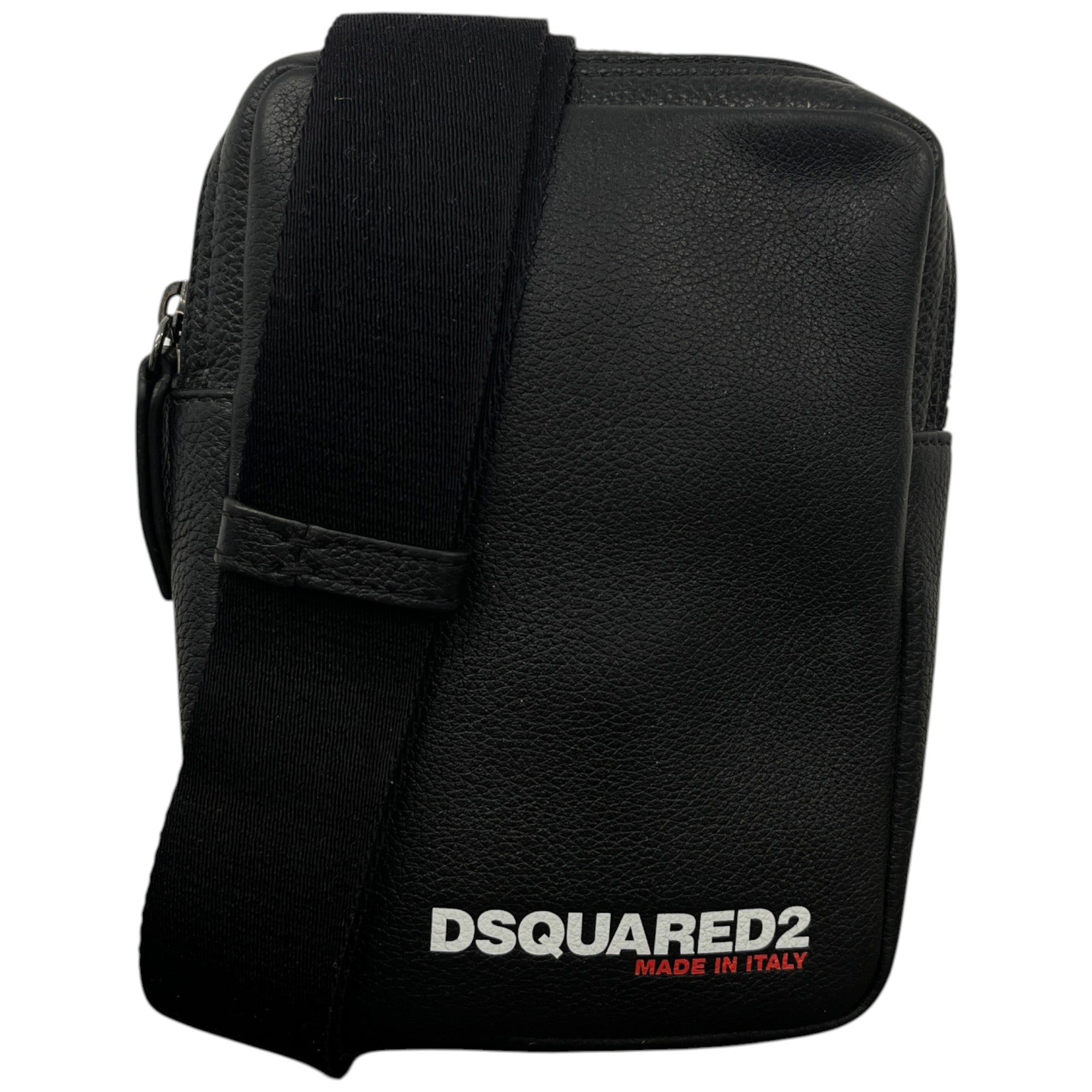 Men's Logo Print Belt Bag Black