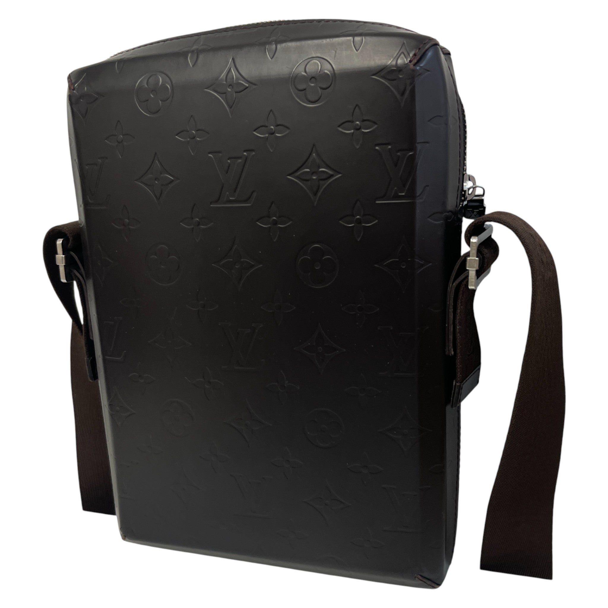 Women's Monogram Glace Bobby Messenger Bag Brown