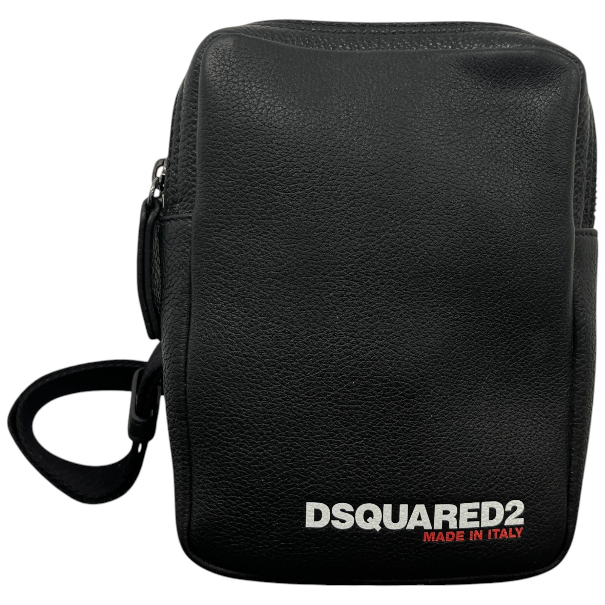 Men's Logo Print Belt Bag Black