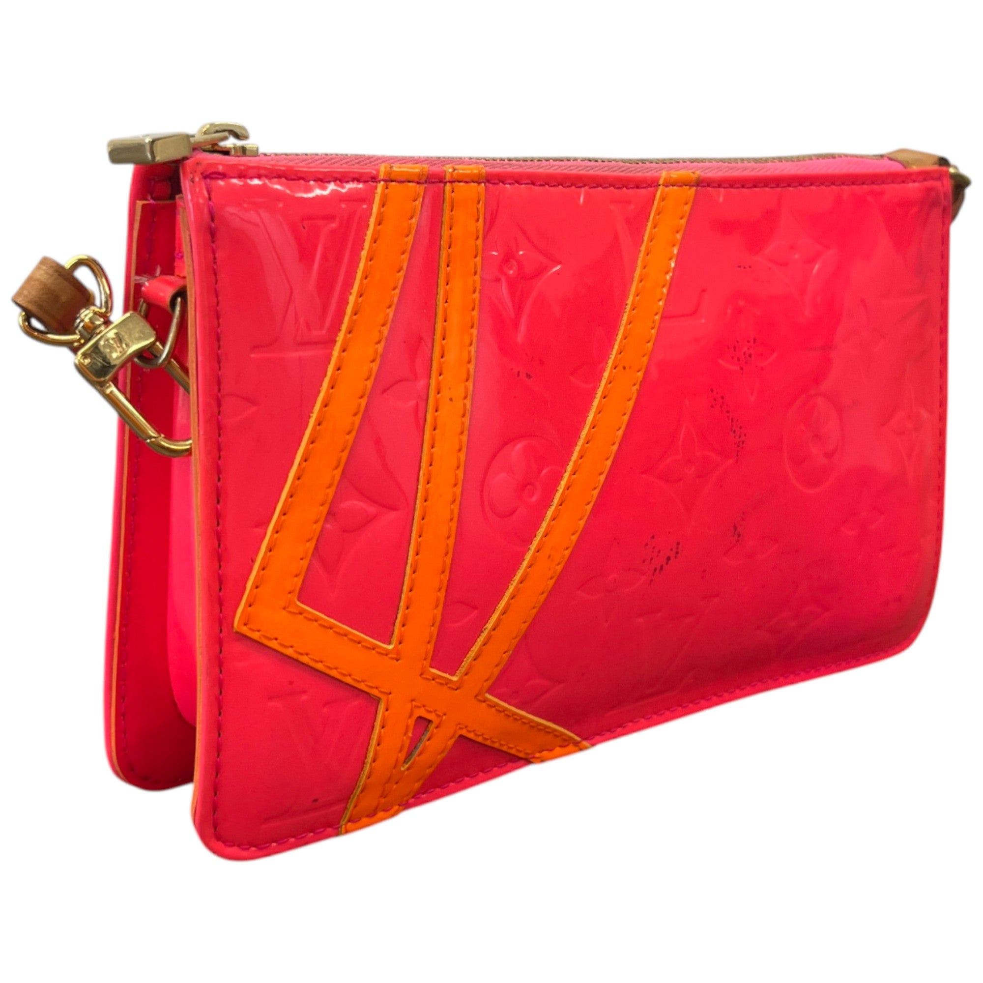 Women's Louis Vuitton X Robert Wilson Vernis Pochette Bag Pink