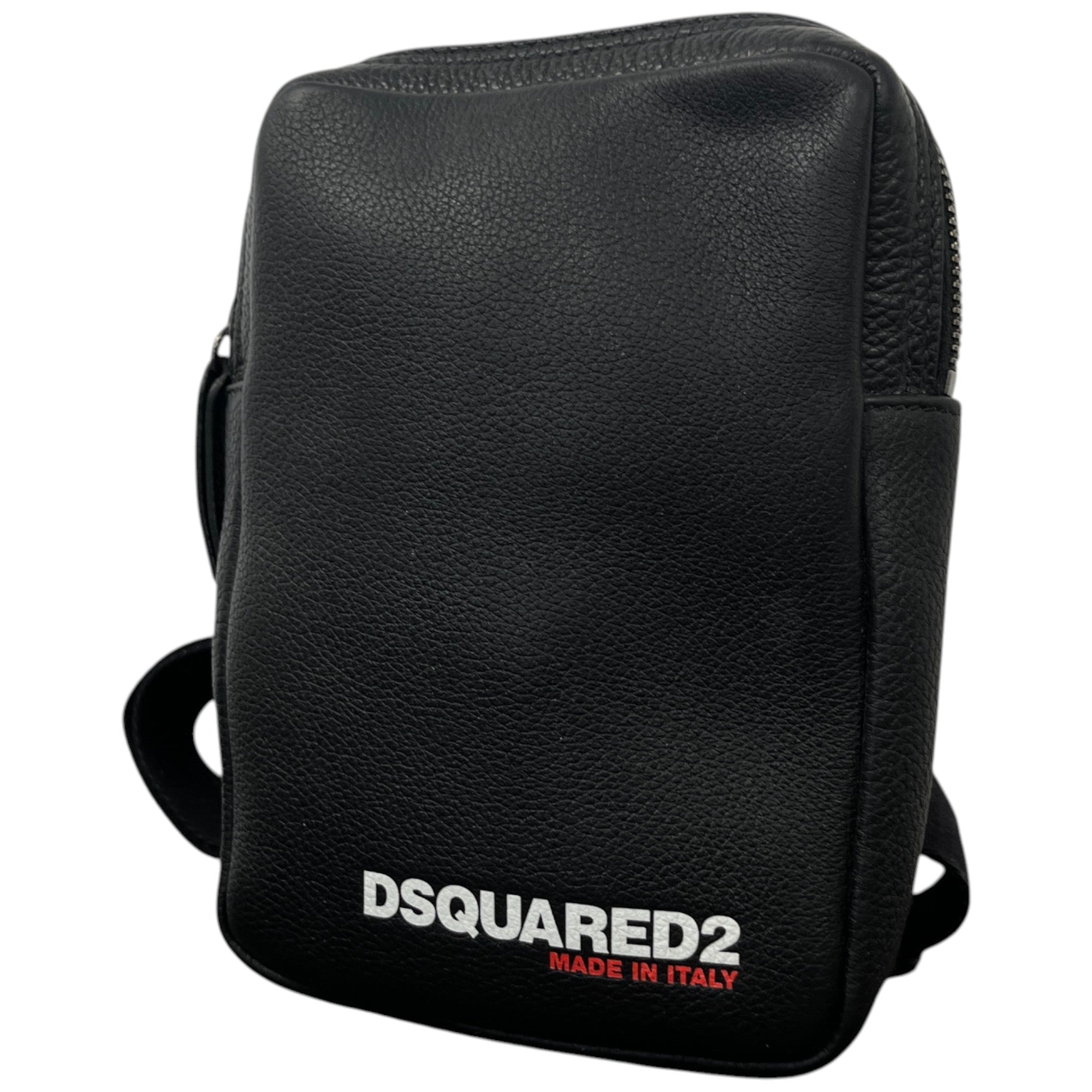 Men's Logo Print Belt Bag Black