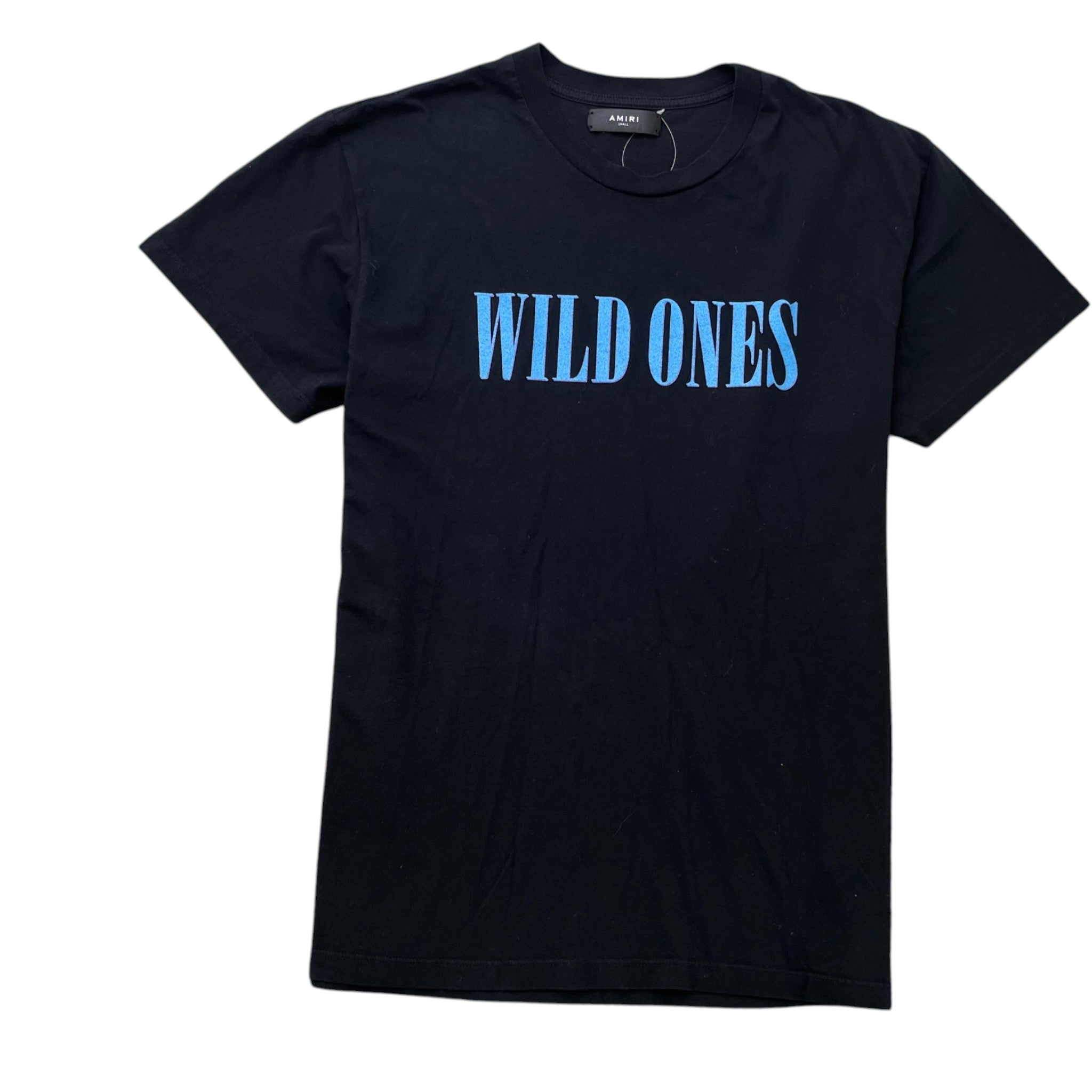 Men's Wild Ones Logo Print T-Shirt Black Size S