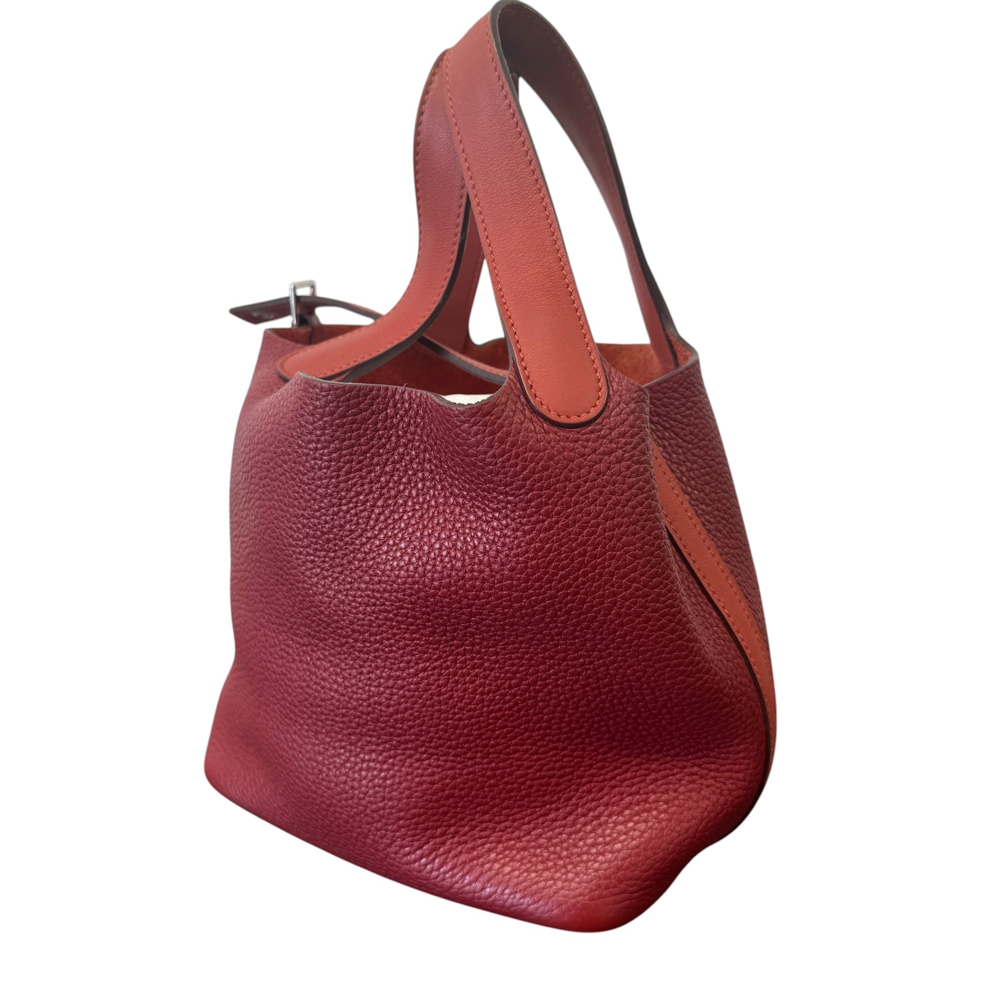 Women's Picotin 18 Togo Bag Burgundy