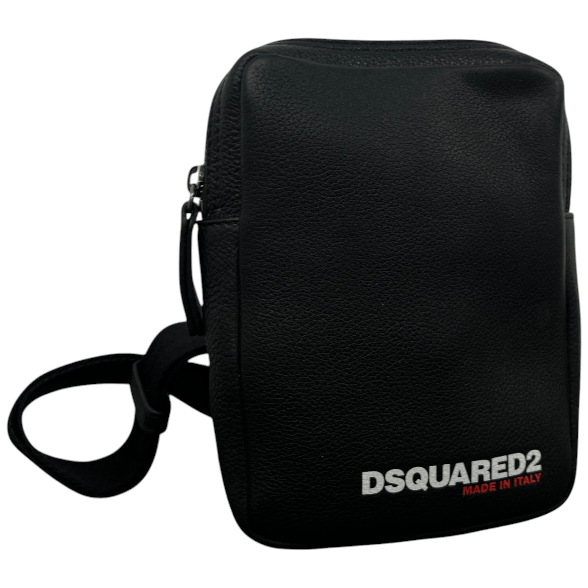 Men's Logo Print Belt Bag Black