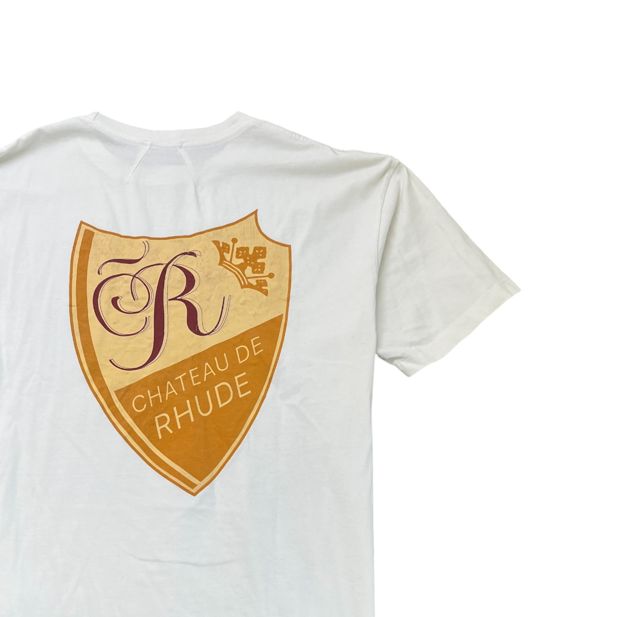 Men's Chateau Logo T-Shirt White Size L