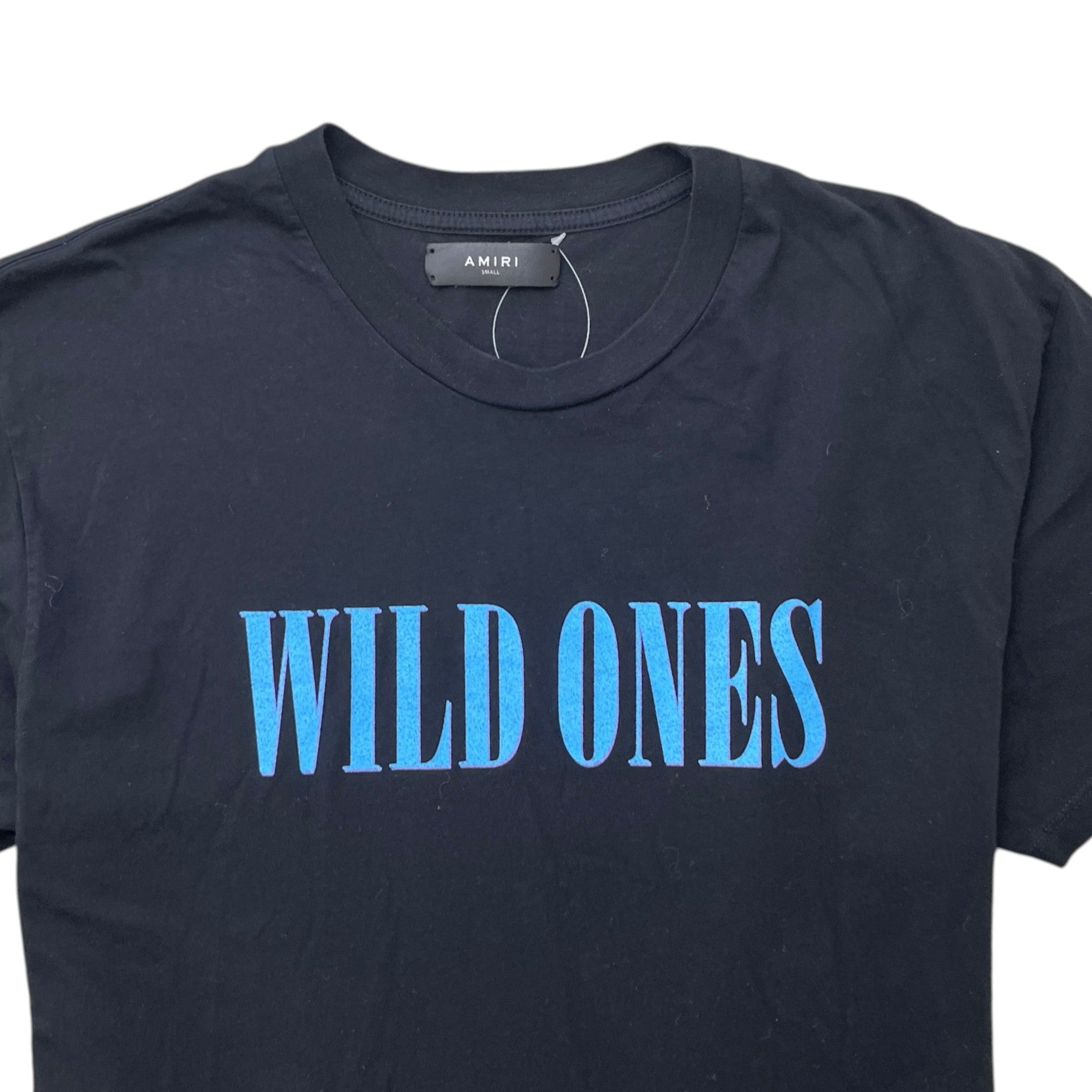 Men's Wild Ones Logo Print T-Shirt Black Size S