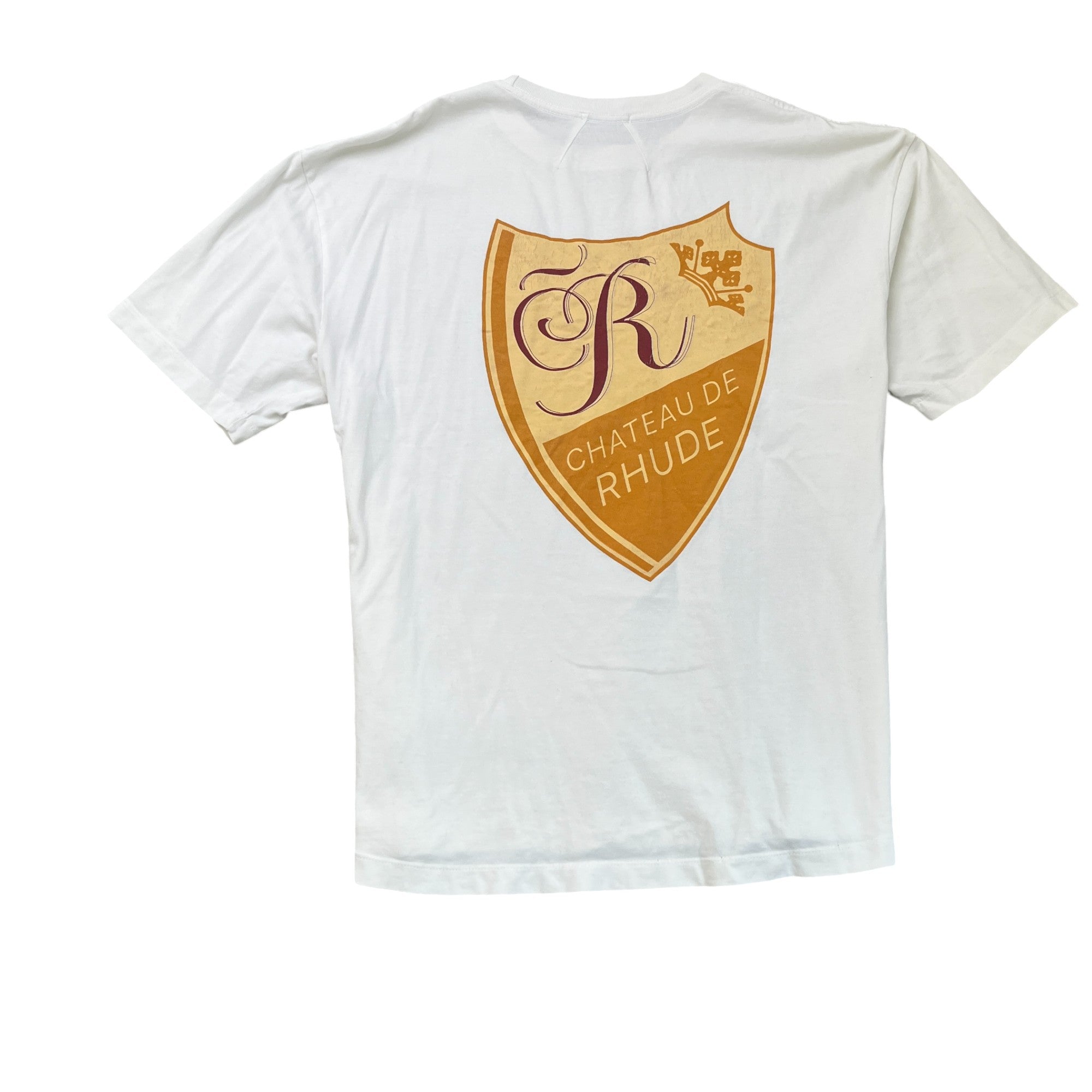 Men's Chateau Logo T-Shirt White Size L