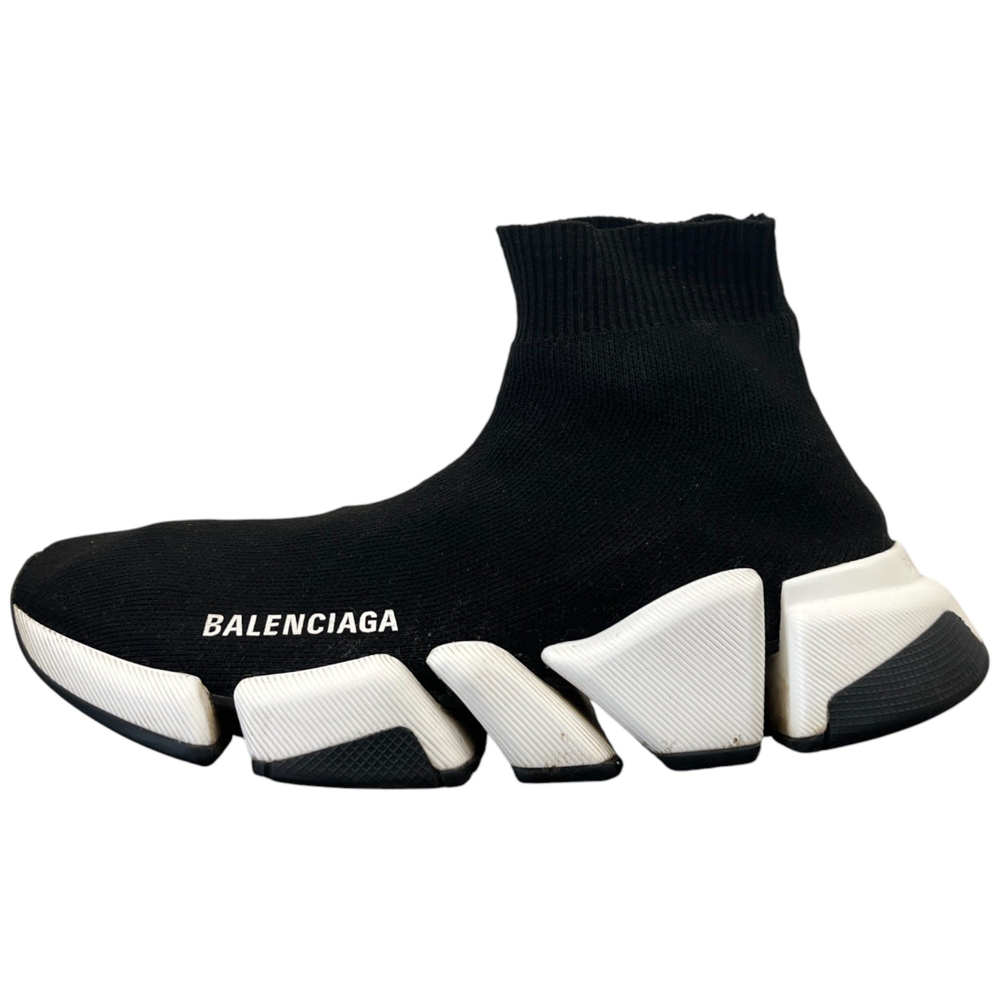 Women's Speed Sock High Trainers Black Size EU 36 / UK 3
