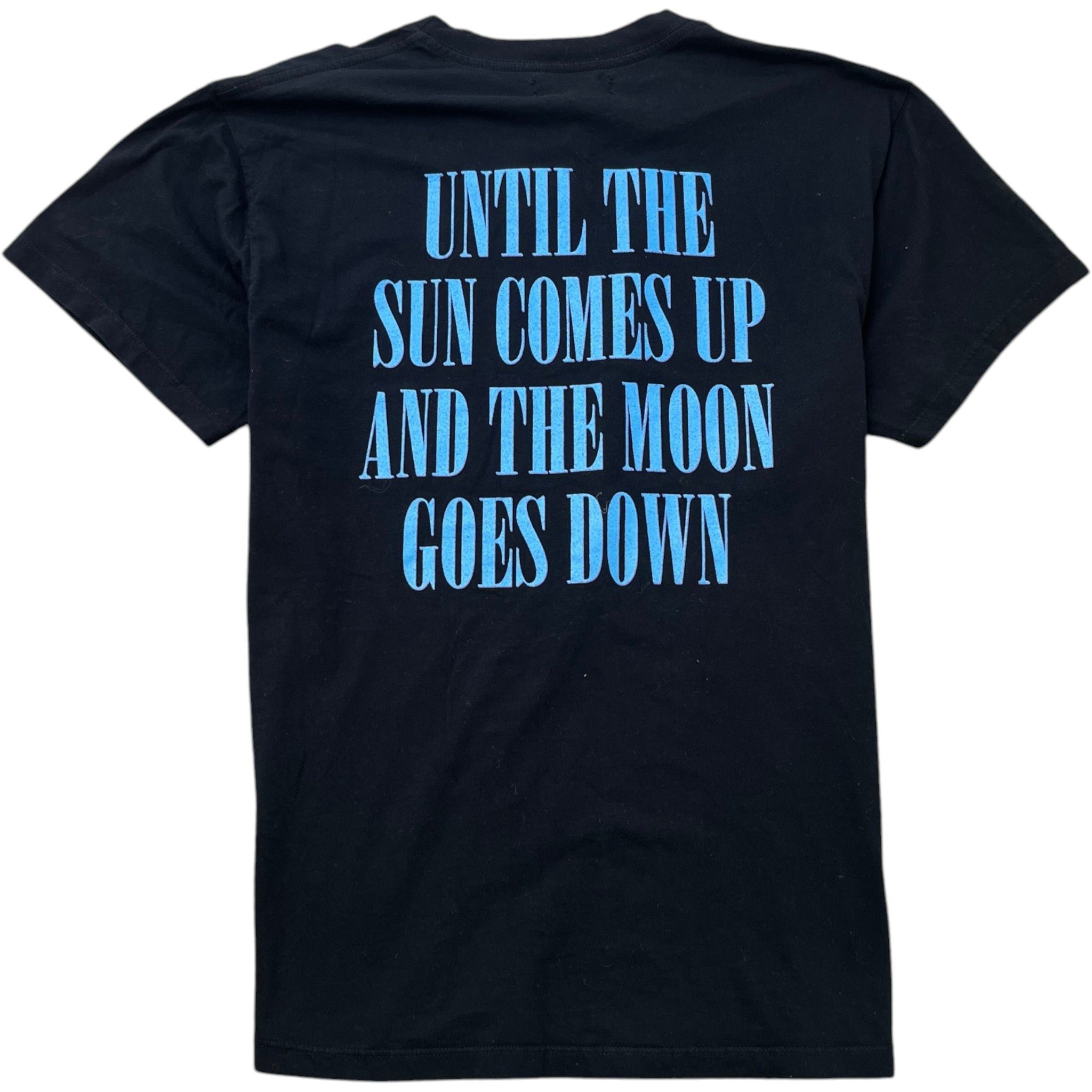 Men's Wild Ones Logo Print T-Shirt Black Size S