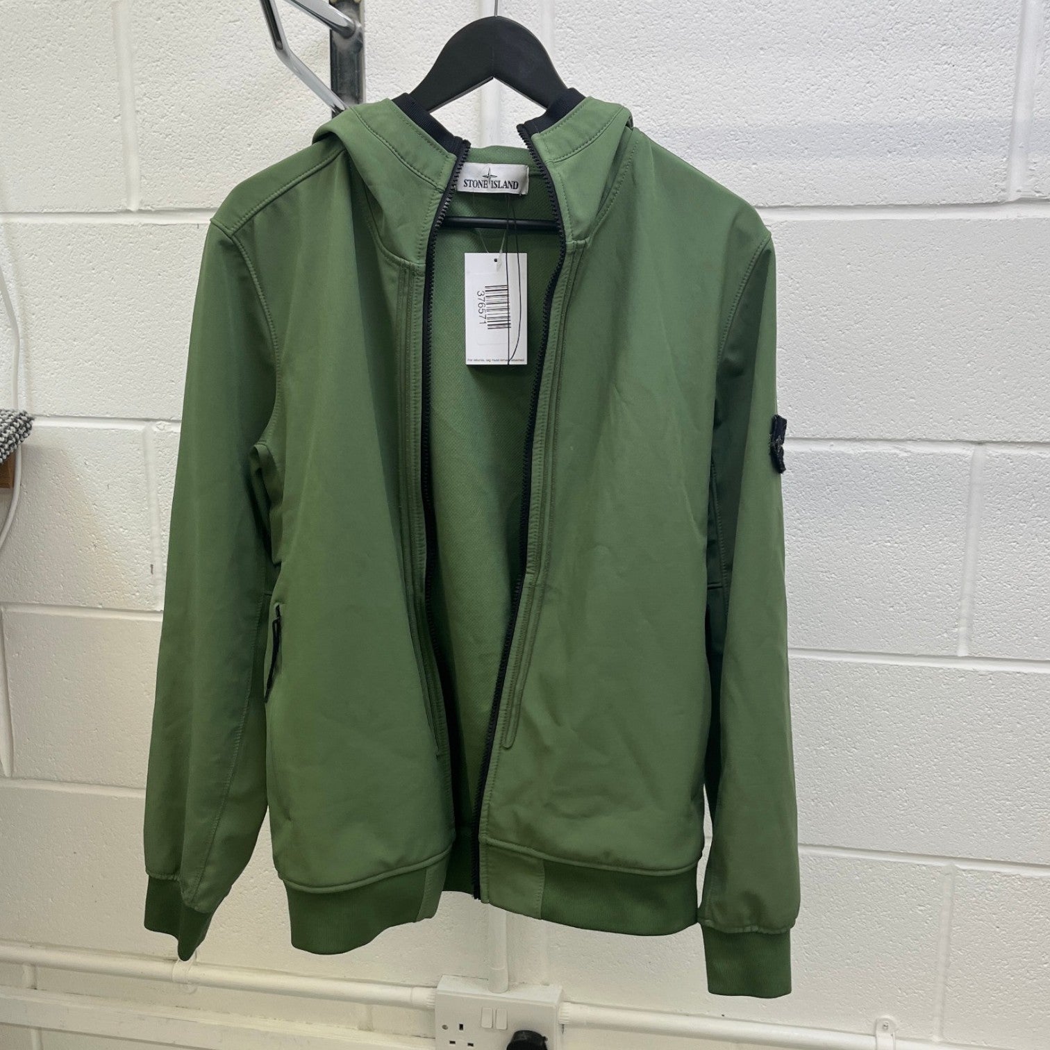 Men's Soft Shell-R Jacket Green Size M