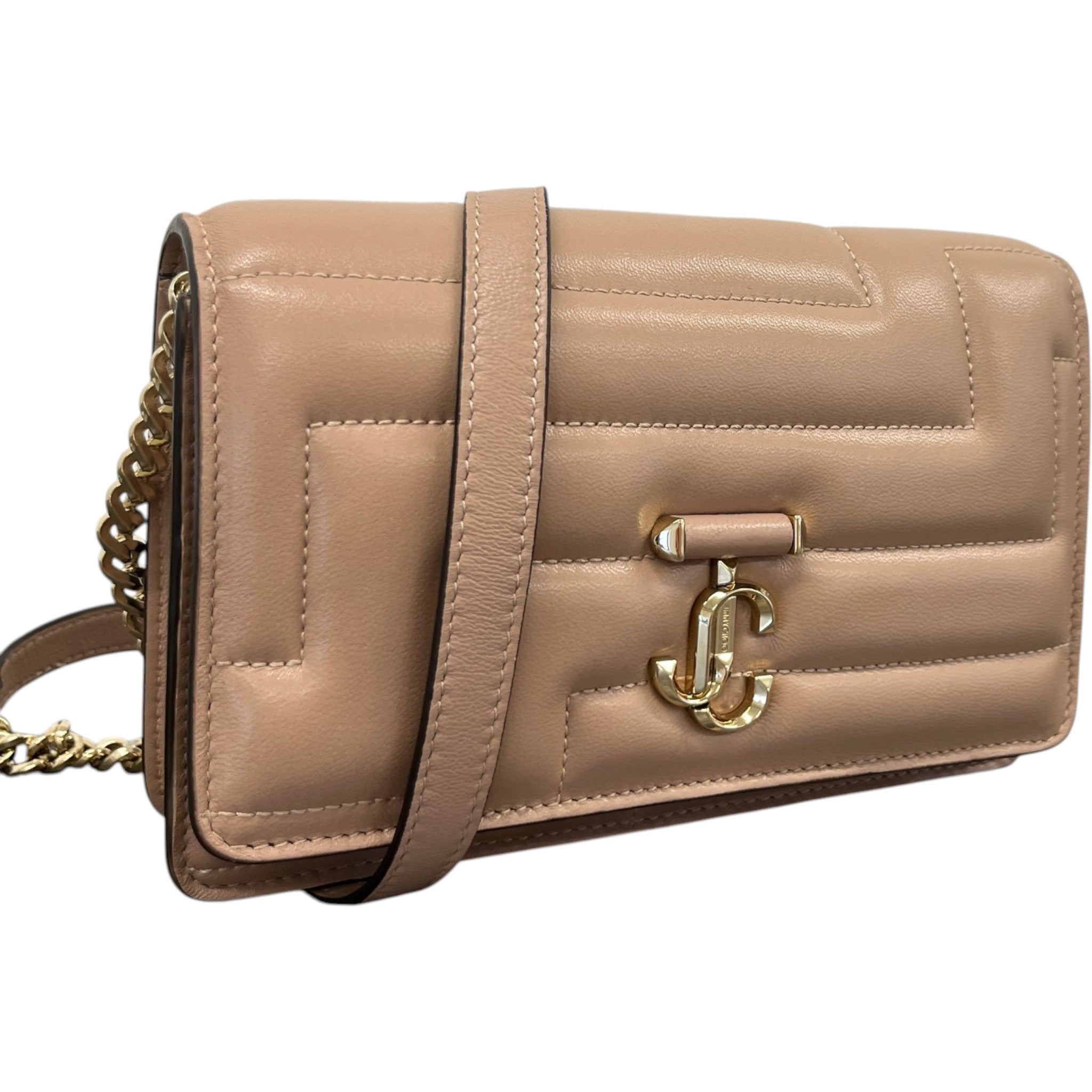 Women's Avenue Chain Wallet Bag Nude