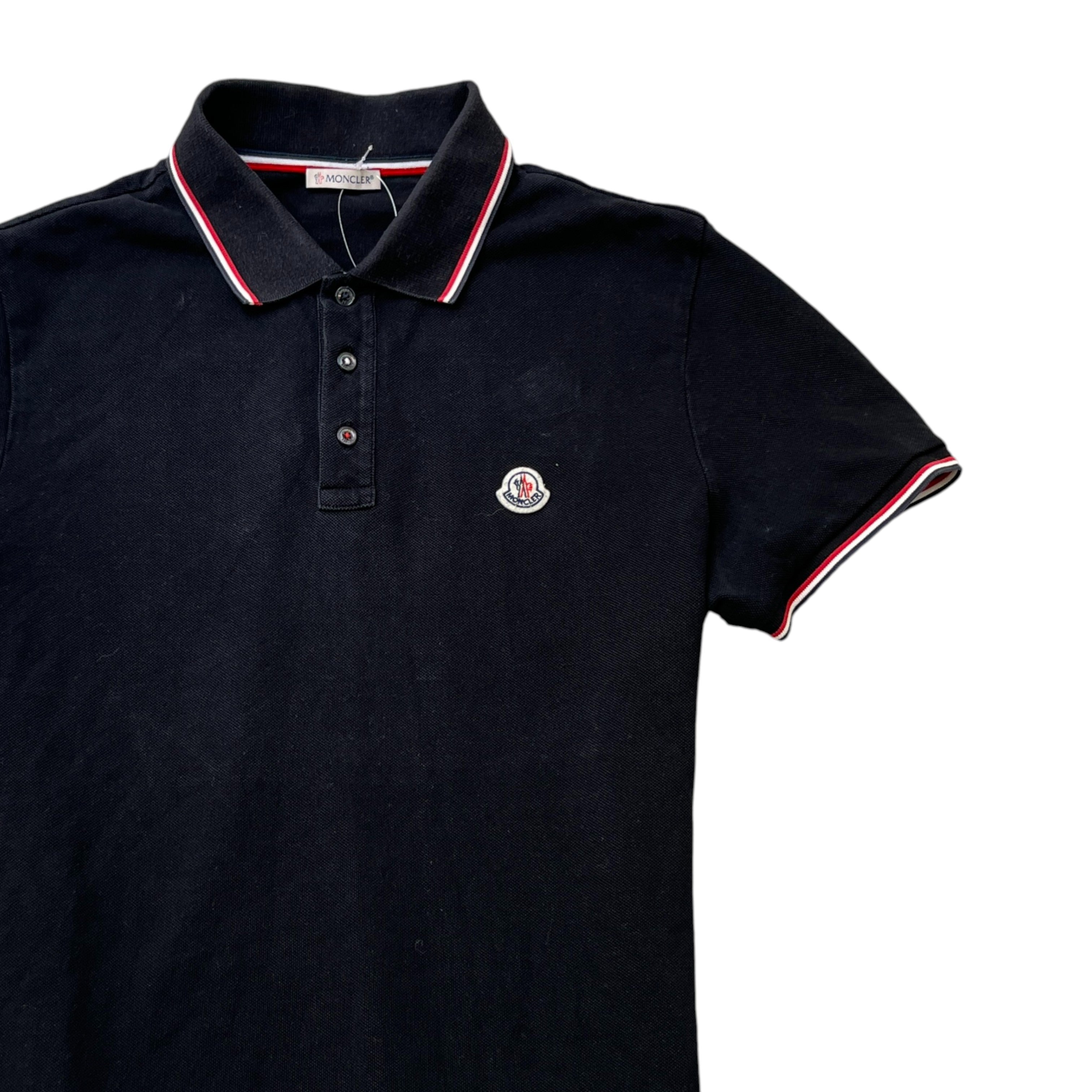 Men's Maglia Polo Shirt Black Size L