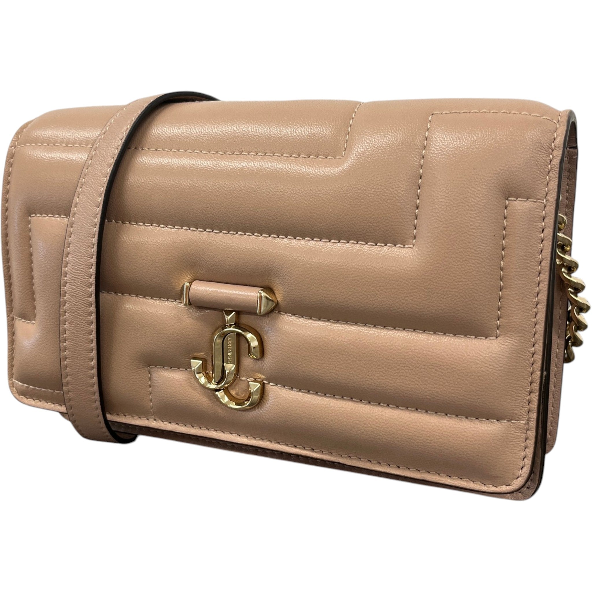 Women's Avenue Chain Wallet Bag Nude