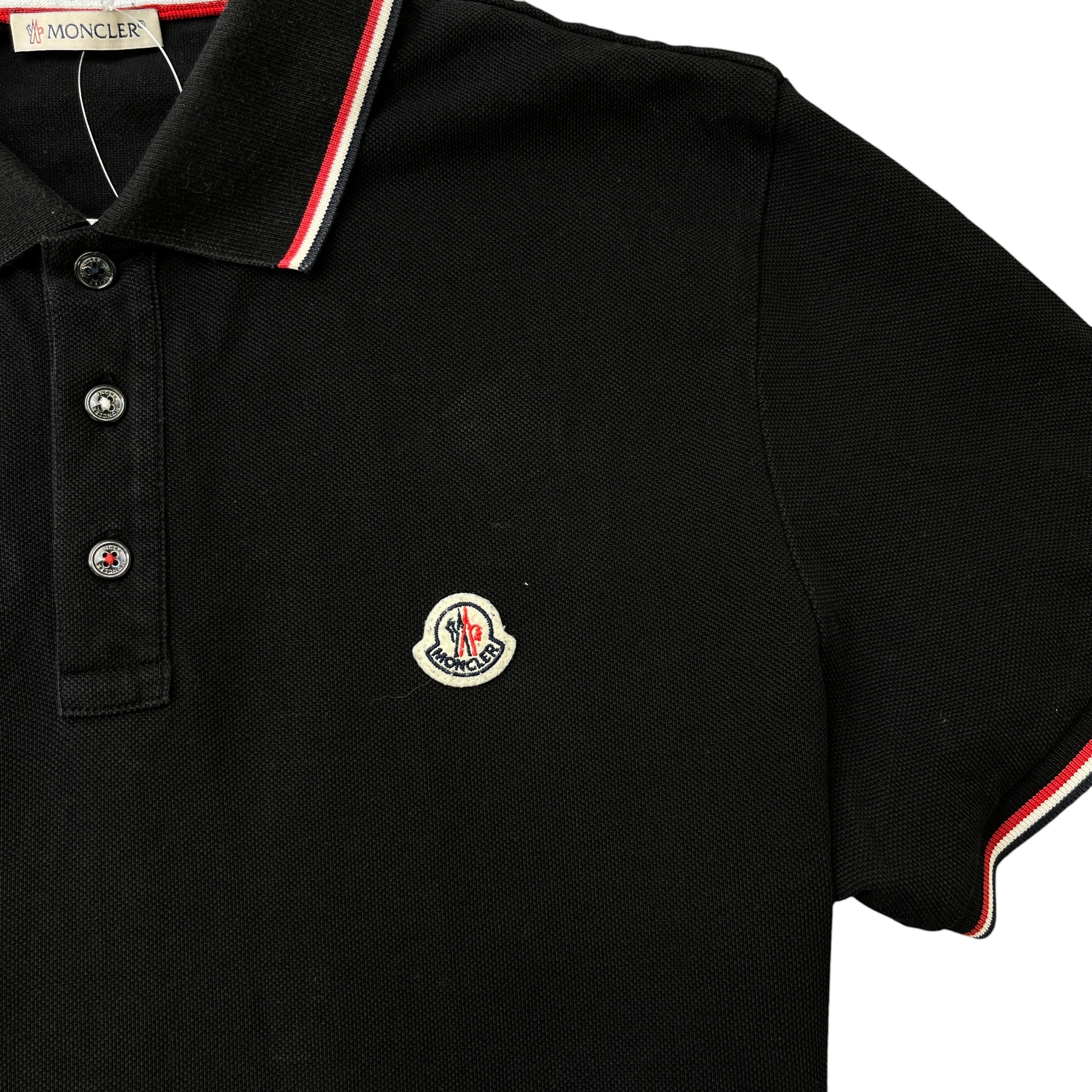 Men's Maglia Polo Shirt Black Size L