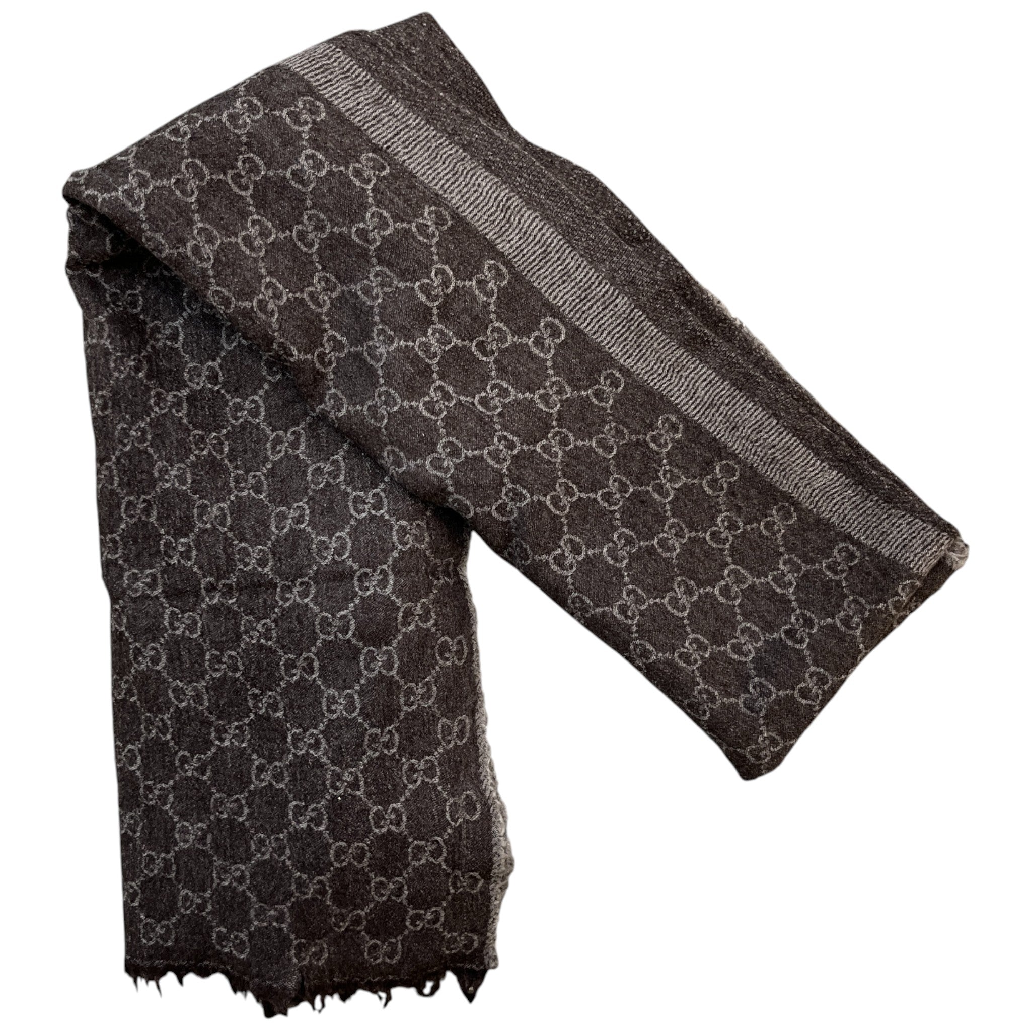 Women's Gg Jacquard Scarf Brown