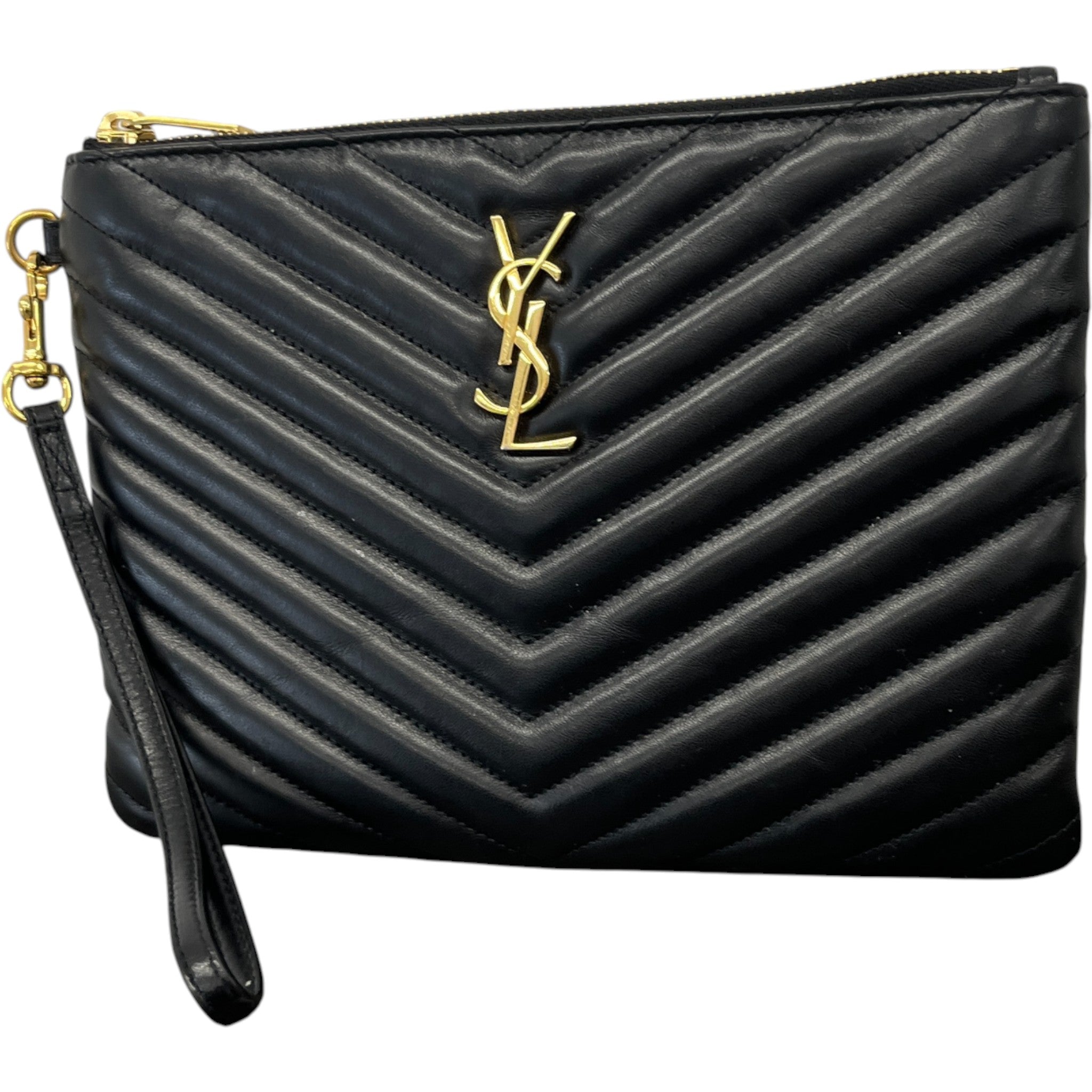 Women's Cassandre Mattelassé Pouch Black