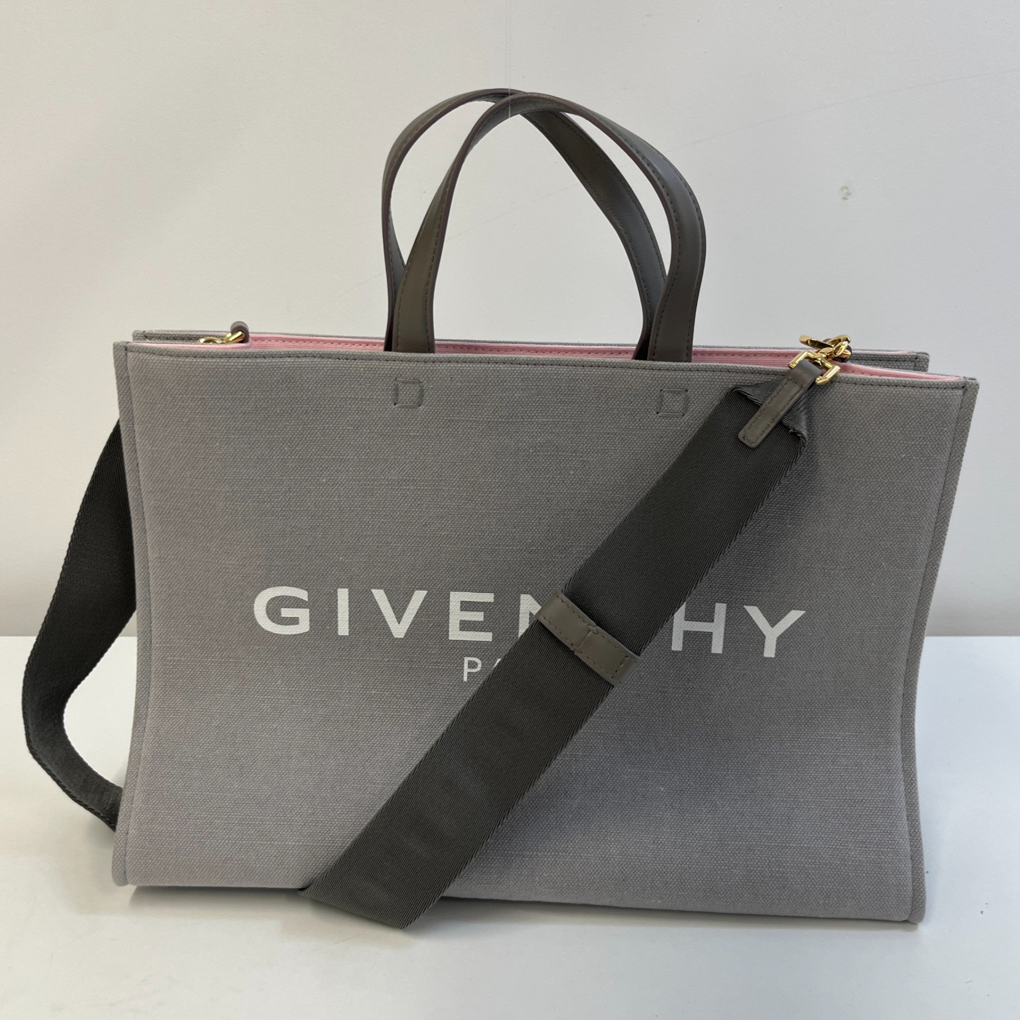 Women's Medium G-Tote Shopping Bag Grey