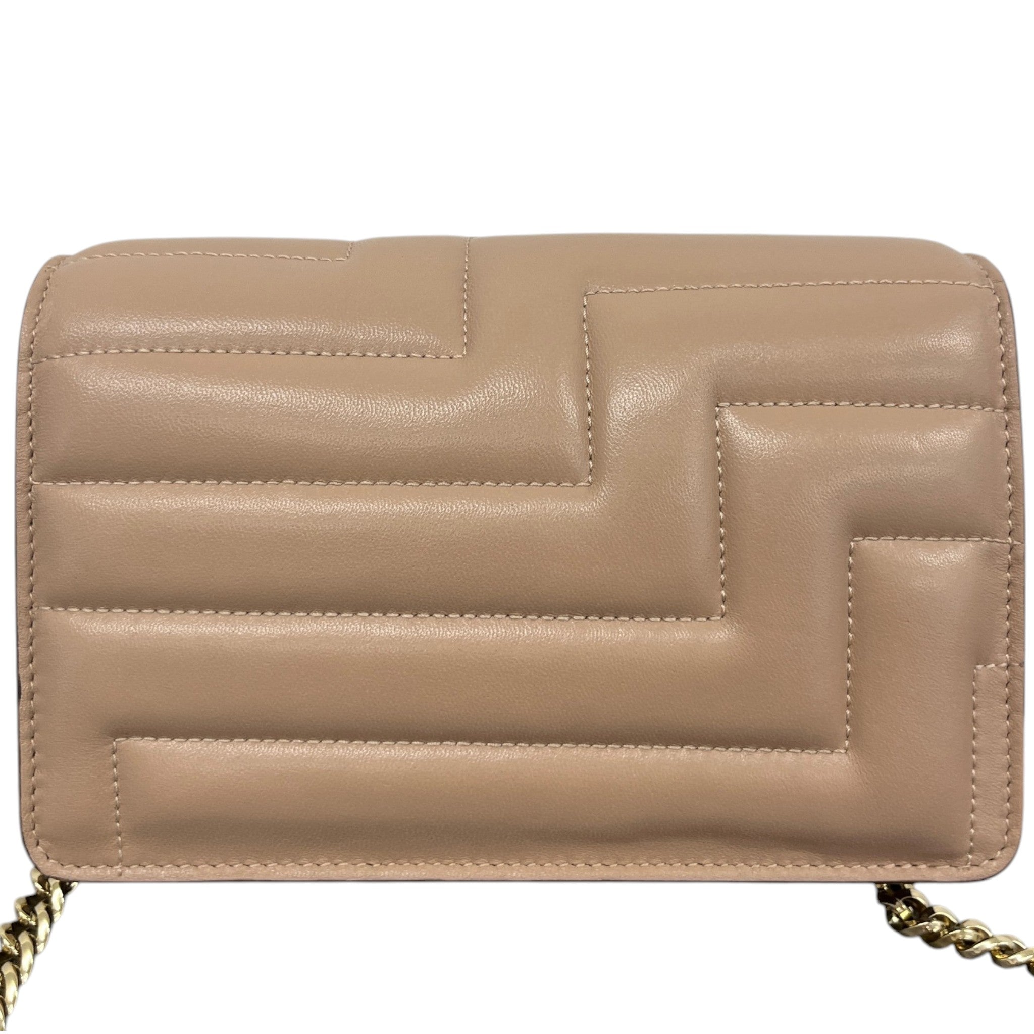 Women's Avenue Chain Wallet Bag Nude