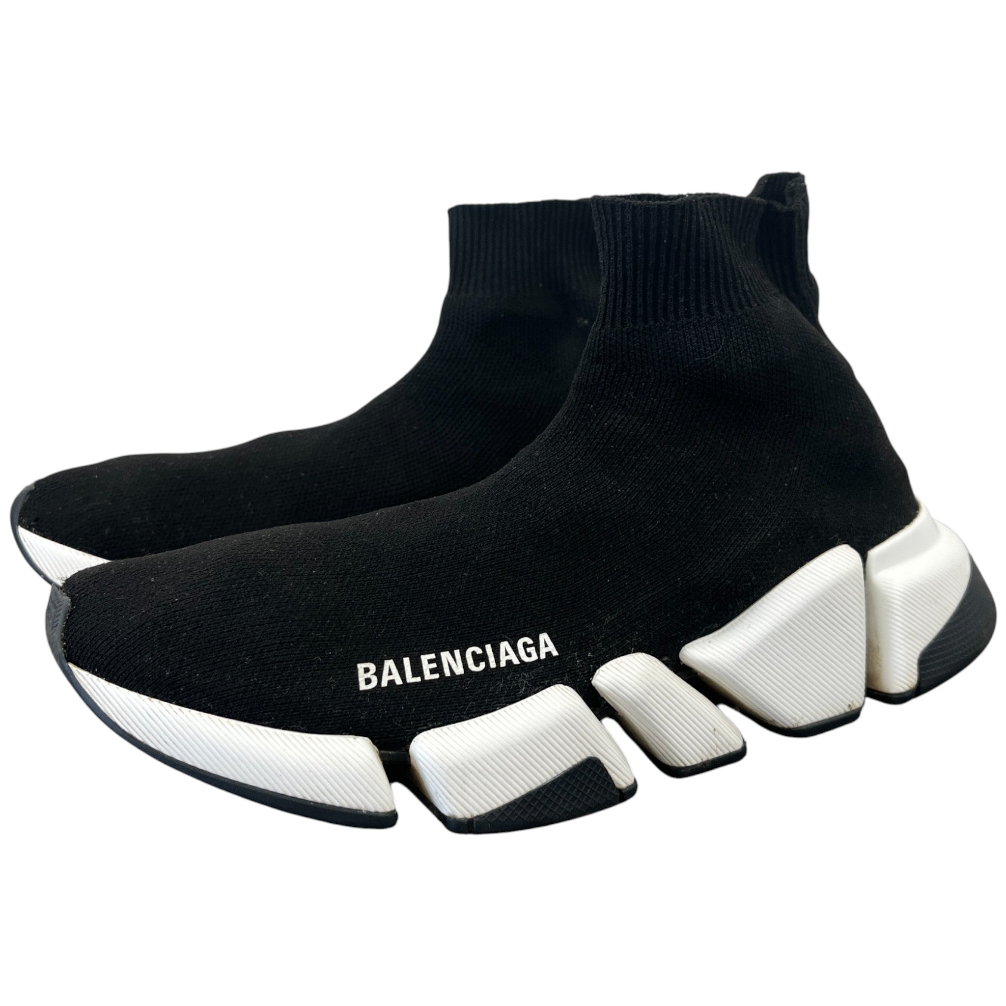 Women's Speed Sock High Trainers Black Size EU 36 / UK 3