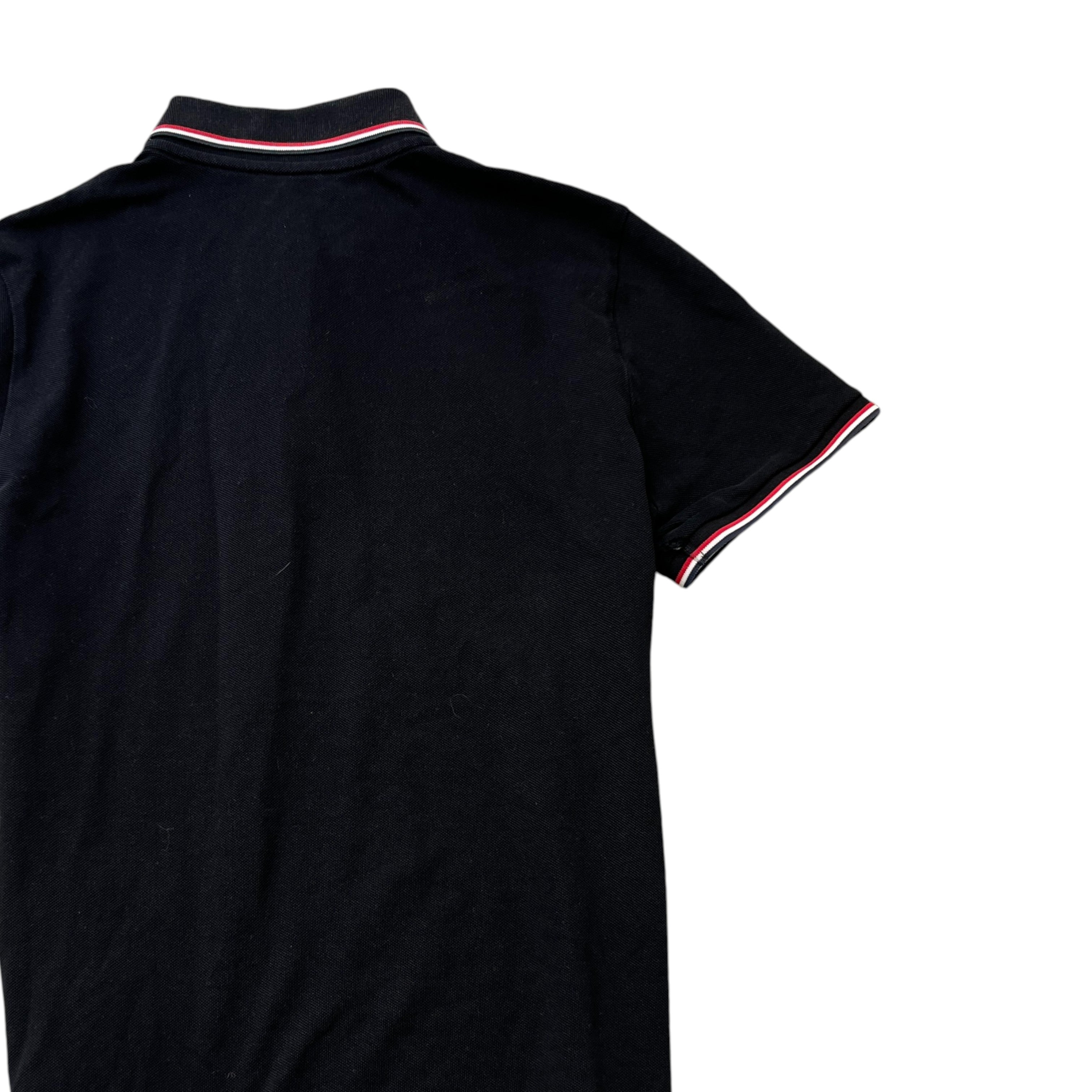 Men's Maglia Polo Shirt Black Size L
