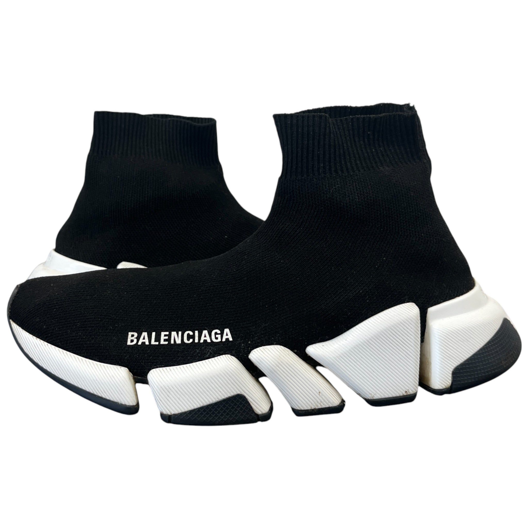 Women's Speed Sock High Trainers Black Size EU 36 / UK 3