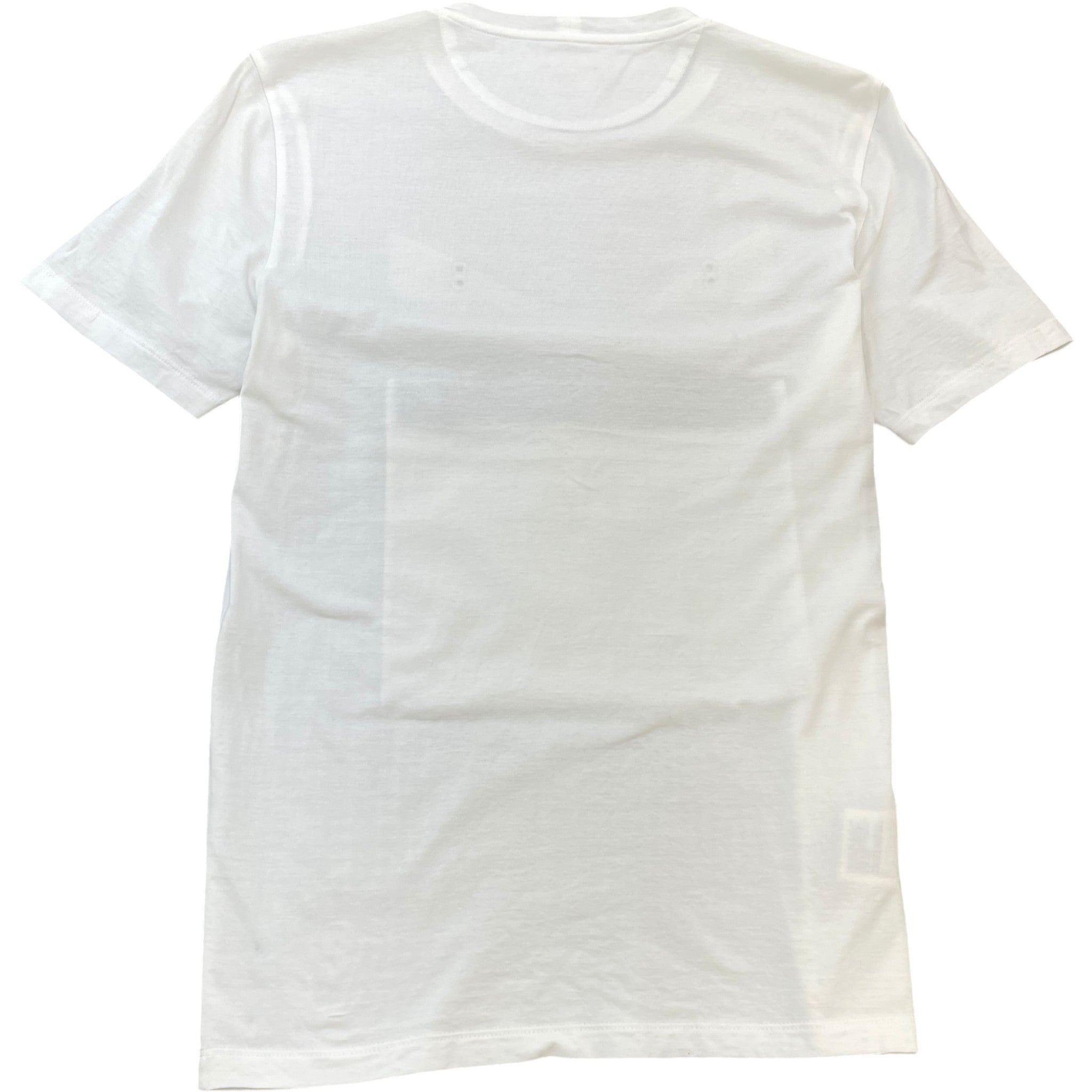 Men's Monster Face T-Shirt White Size S