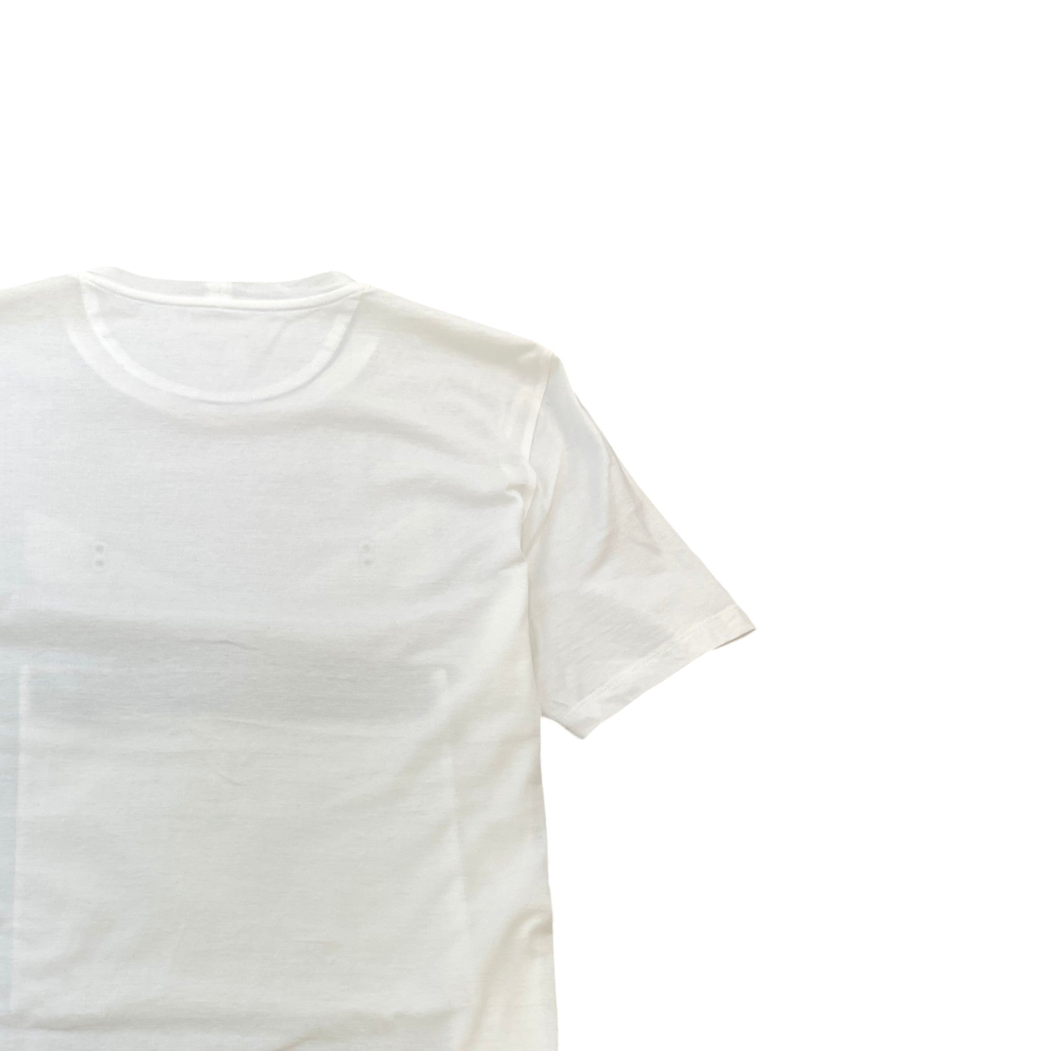 Men's Monster Face T-Shirt White Size S