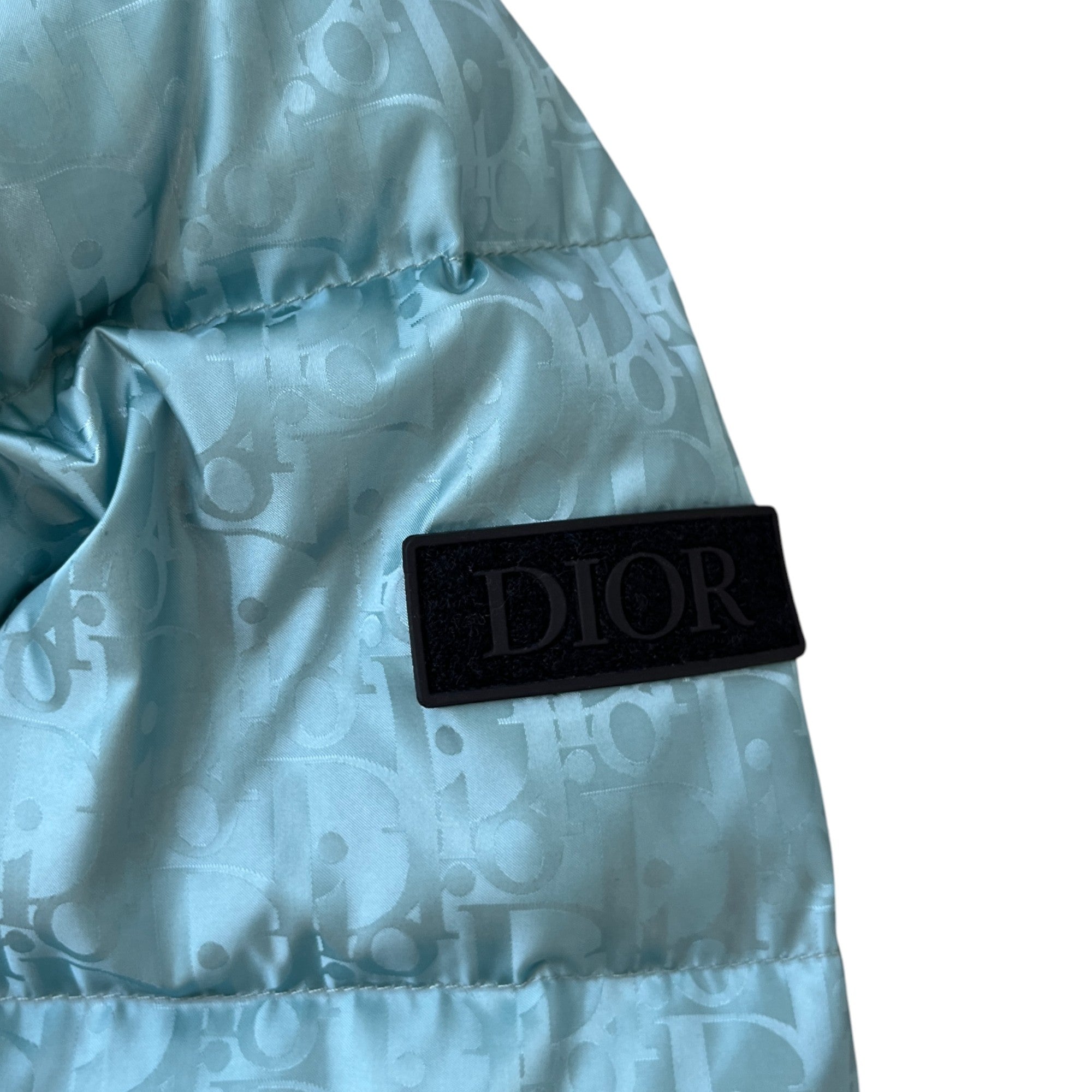 Men's Oblique Down Jacket Green Size IT 54 / XXL