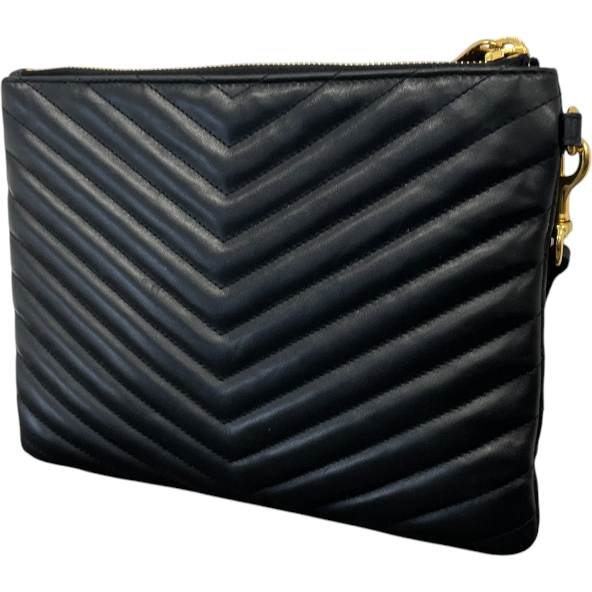 Women's Cassandre Mattelassé Pouch Black