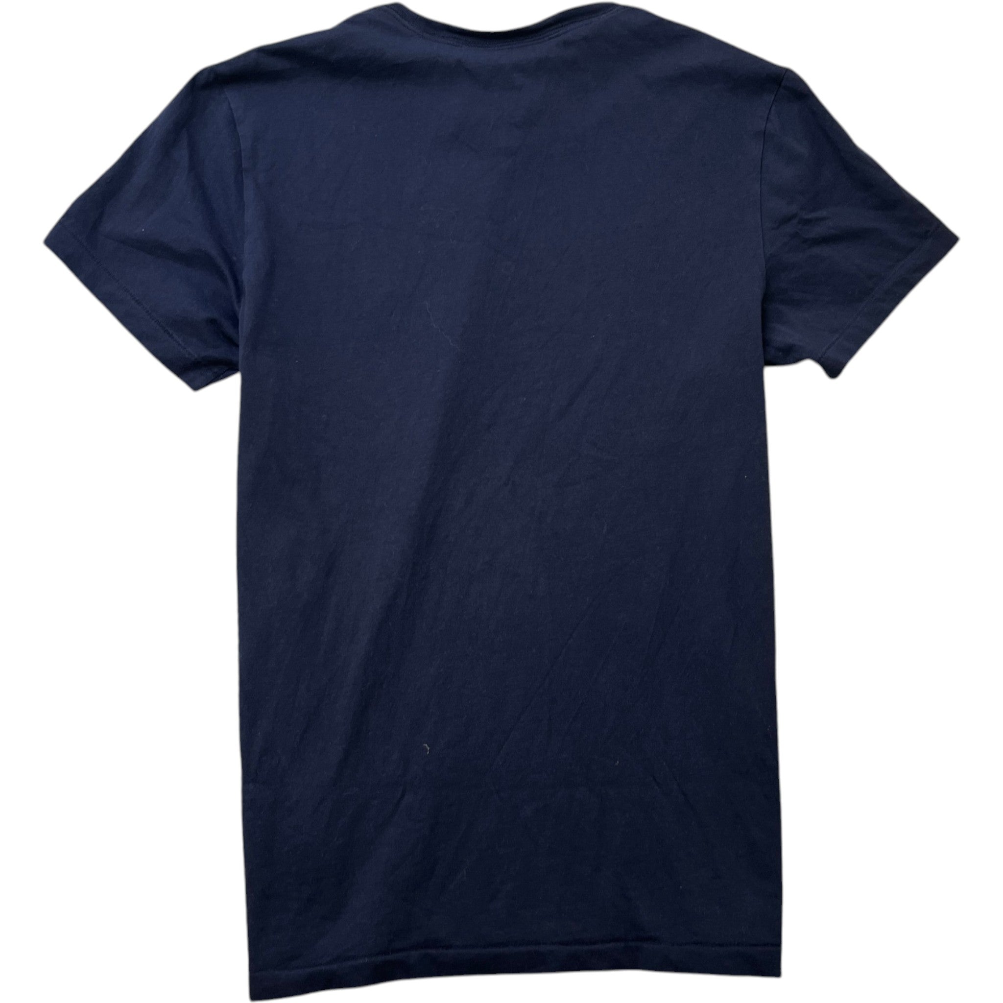 Men's Embroidered Logo T-Shirt Navy Size S