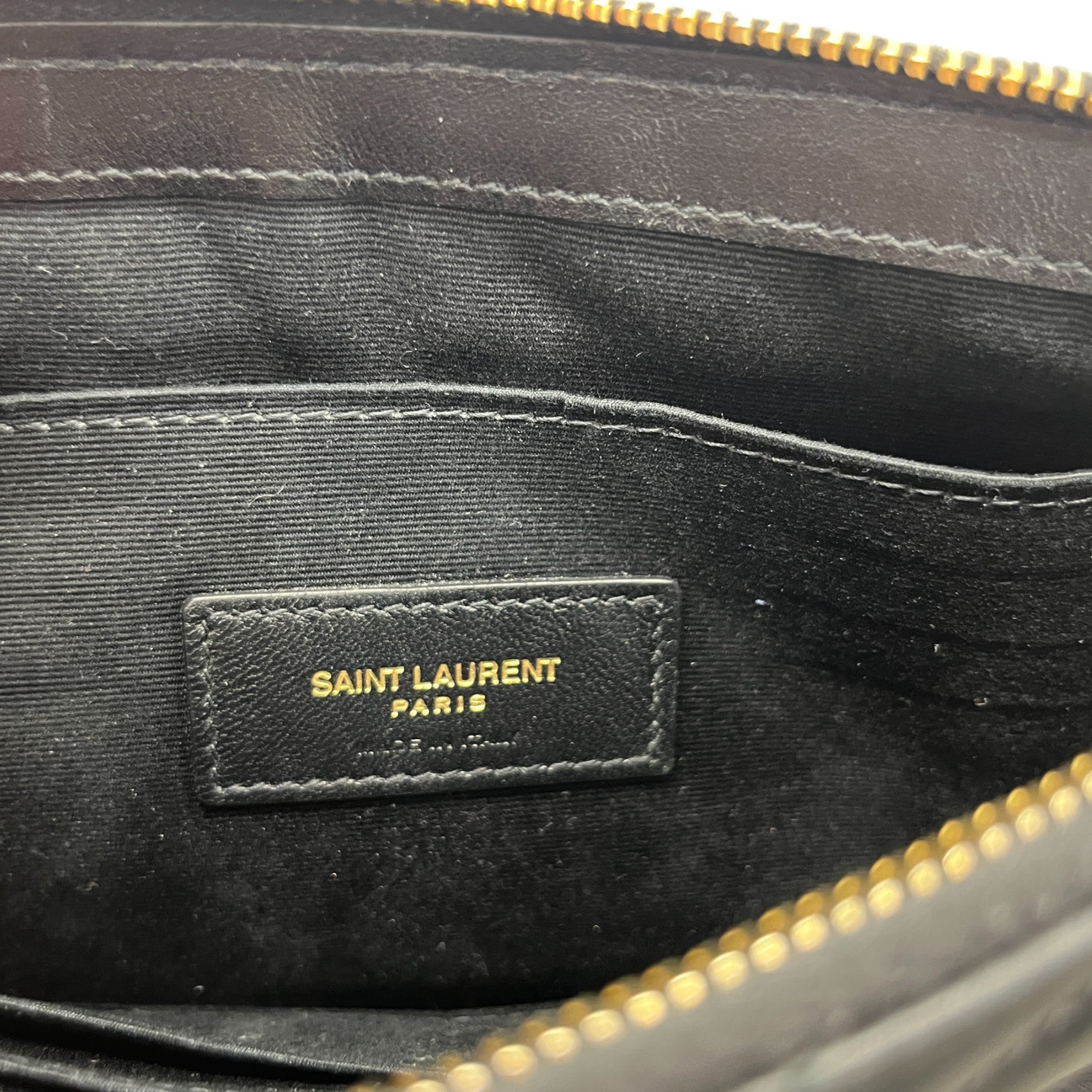 Women's Cassandre Mattelassé Pouch Black