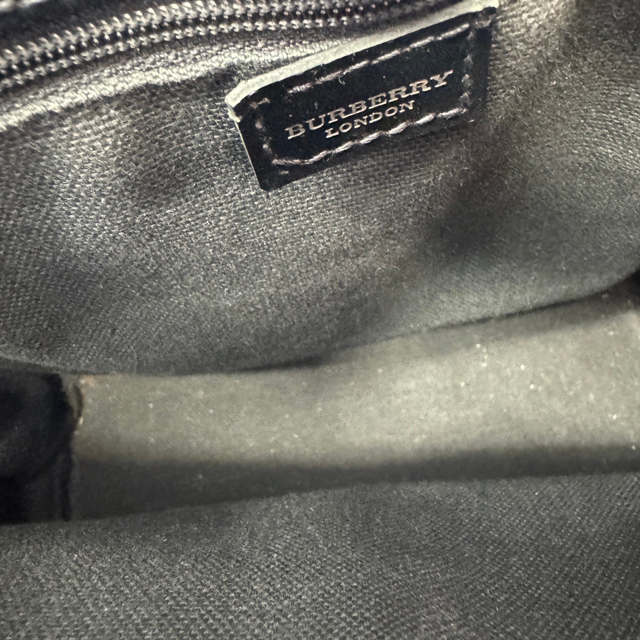 Women's Small Check Print Bag Beige