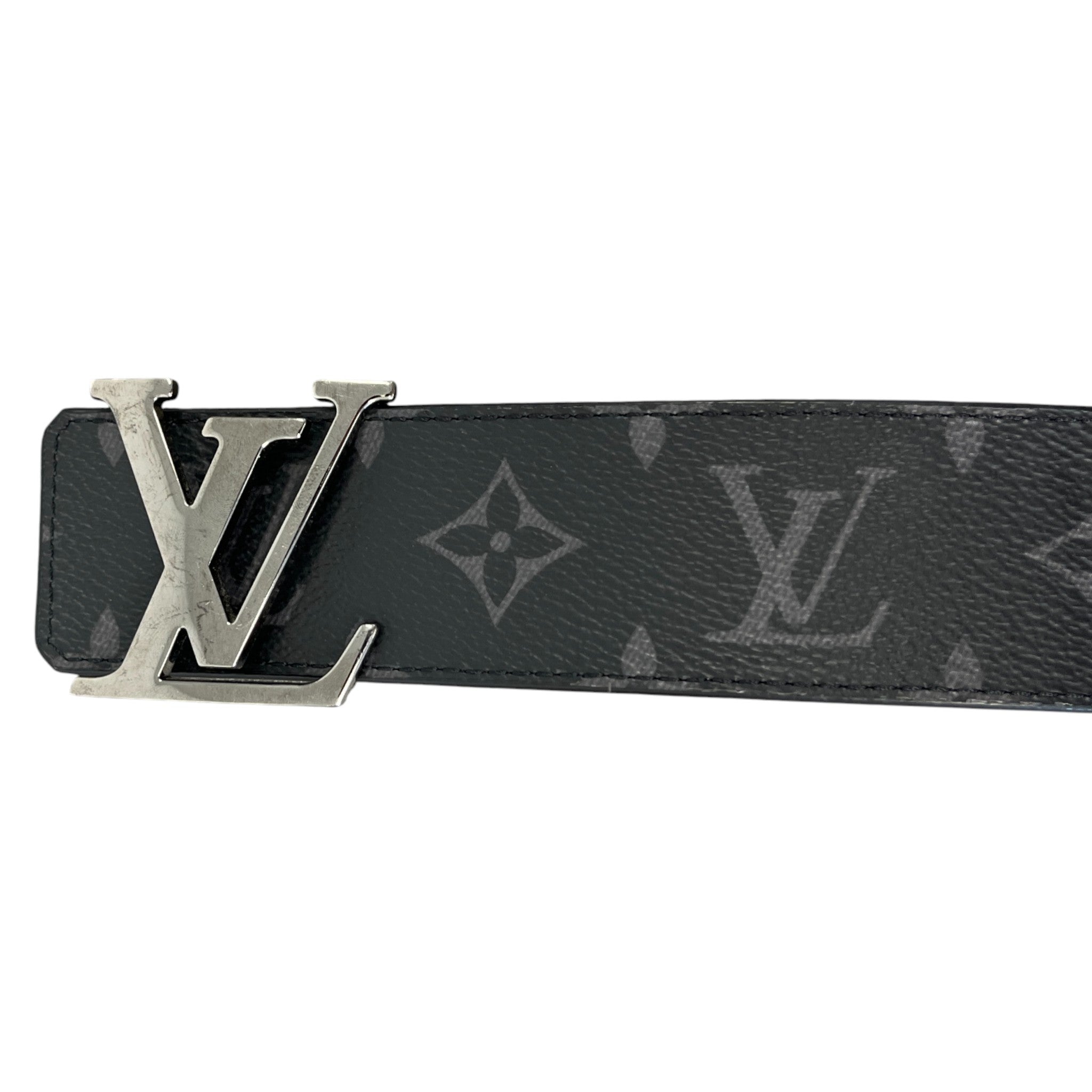 Men's Monogram Eclipse Reversible Belt Black Size Waist 36"