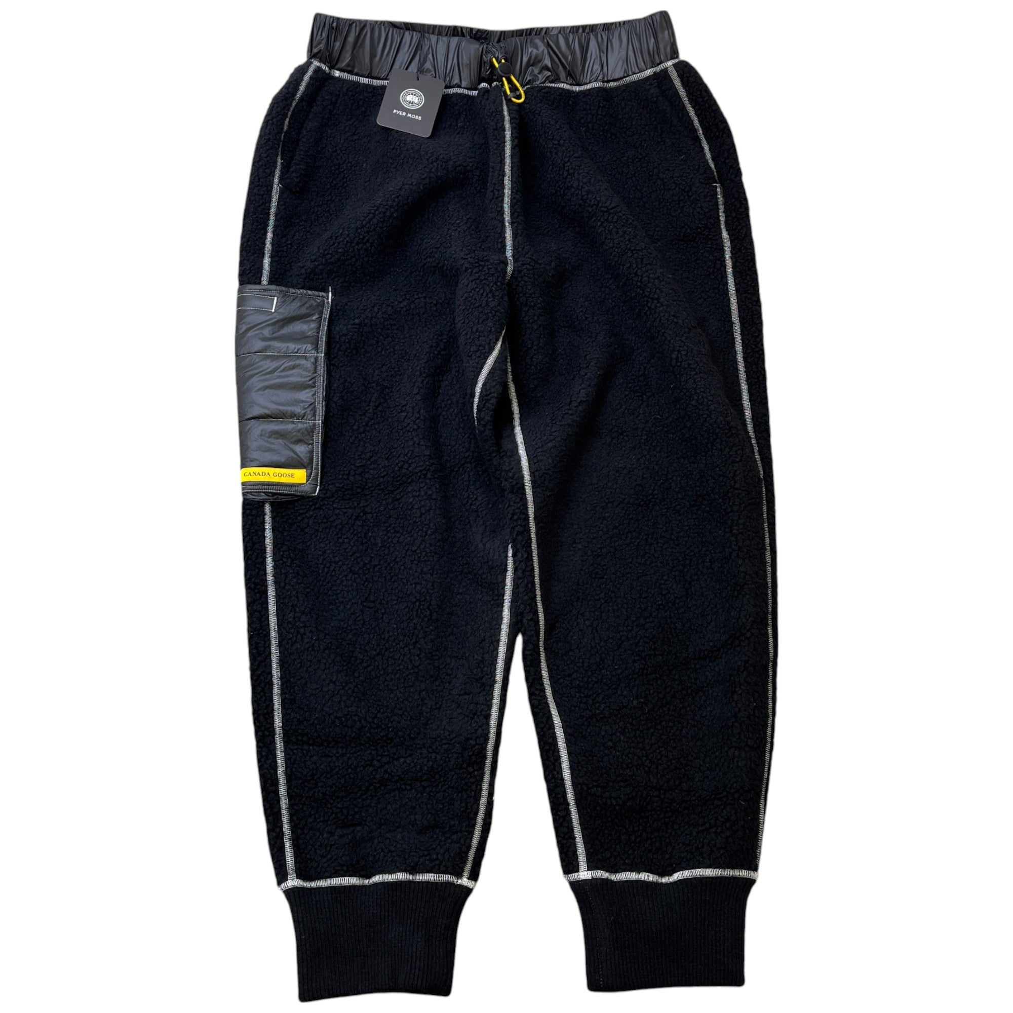 Men's X Pyer Moss Patch-Pocket Joggers Black Size L