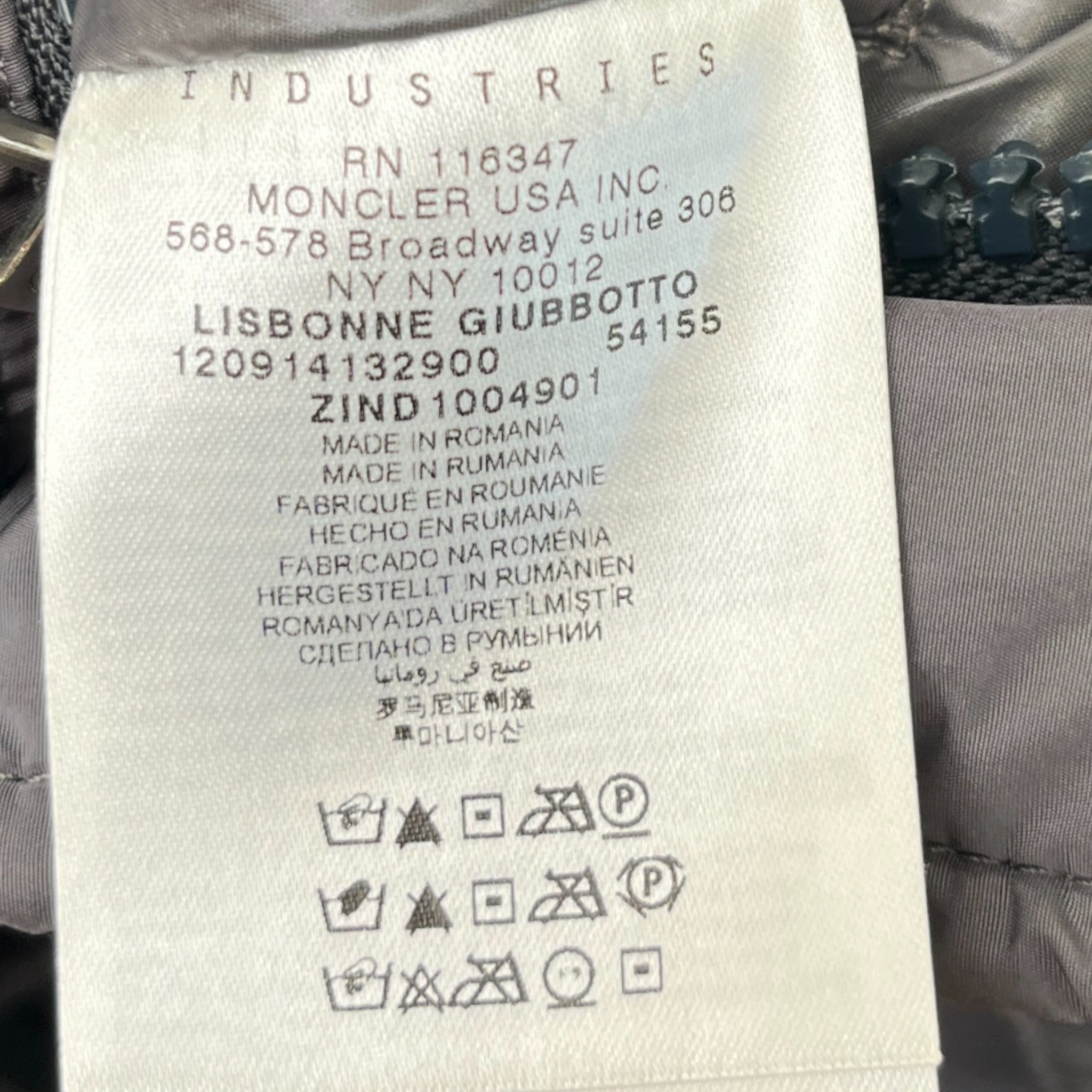 Men's Lisbonne Down Jacket Black Size 0/XS