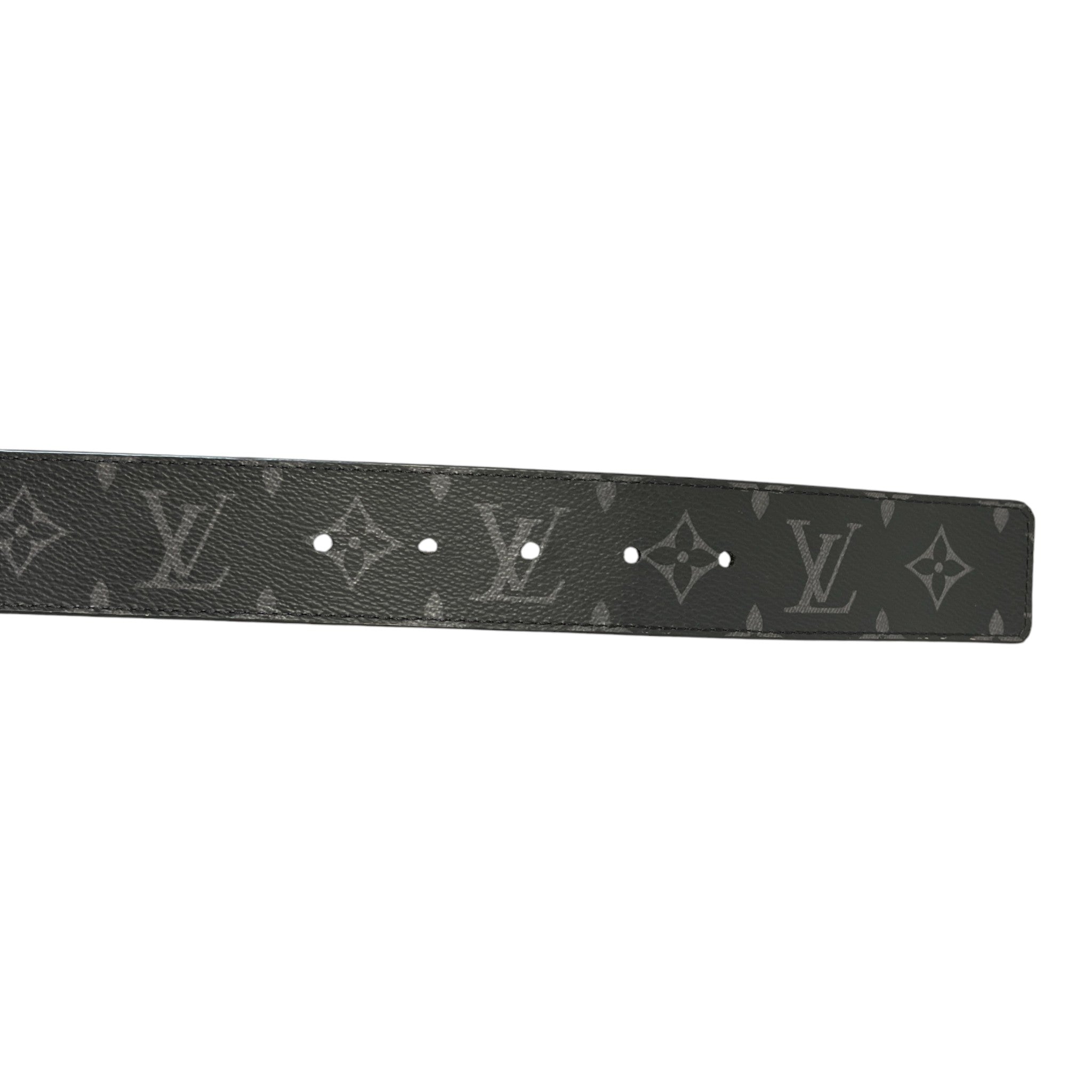 Men's Monogram Eclipse Reversible Belt Black Size Waist 36"