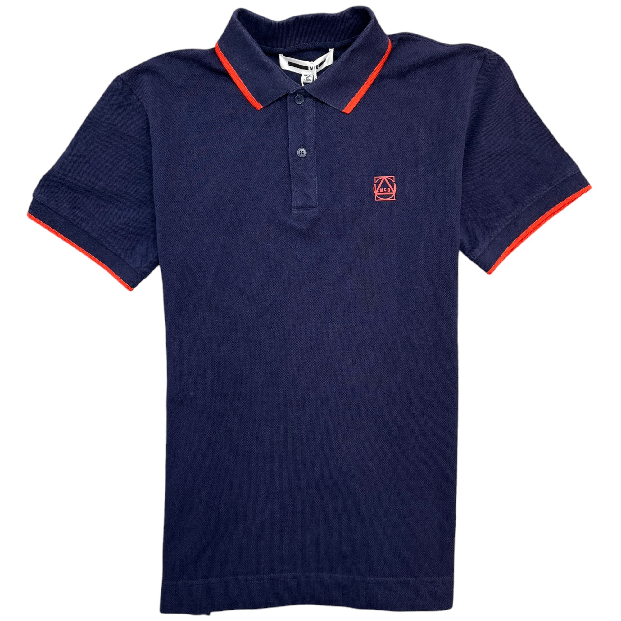 Men's Logo Polo Shirt Navy Size S