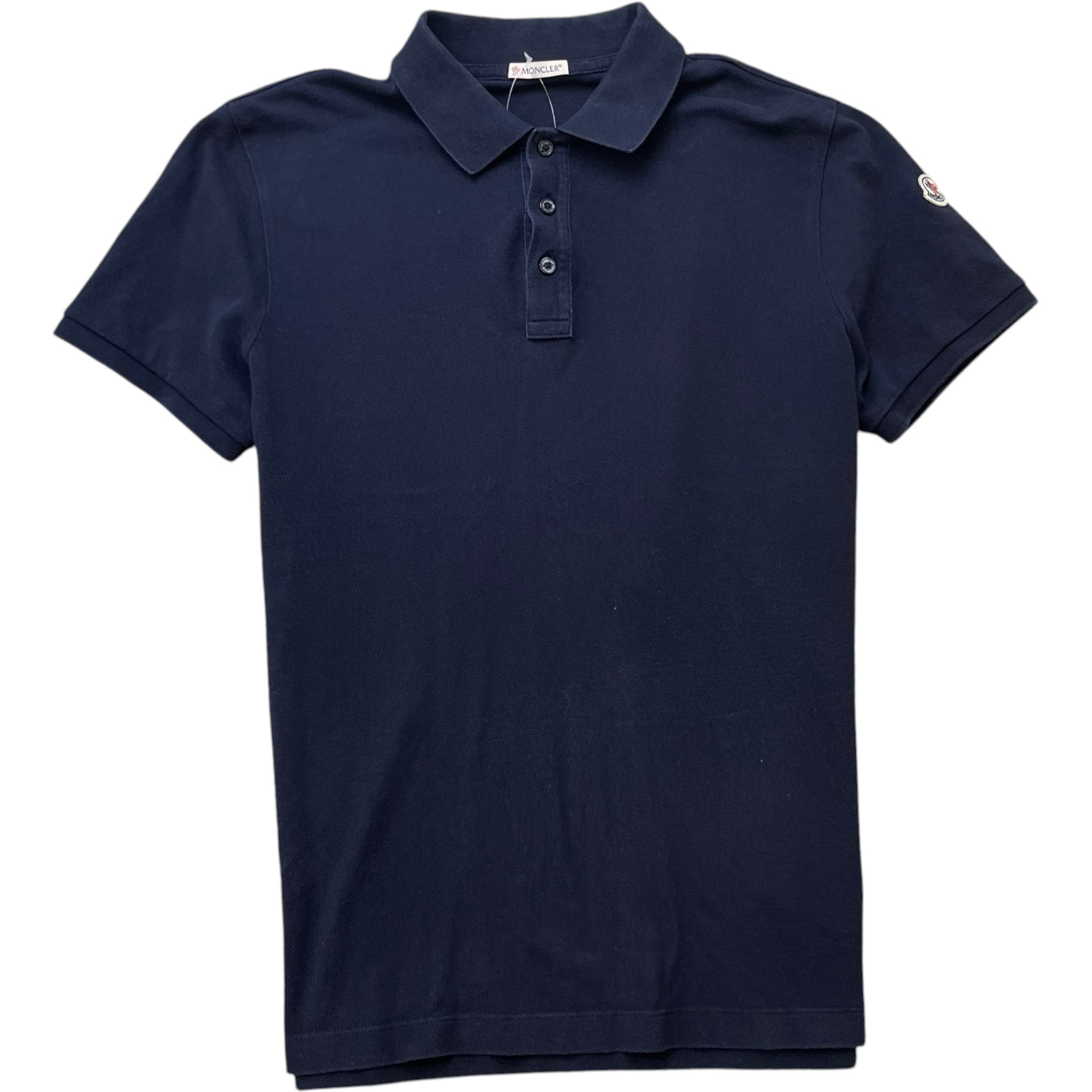 Men's Maglia Polo Shirt Navy Size M