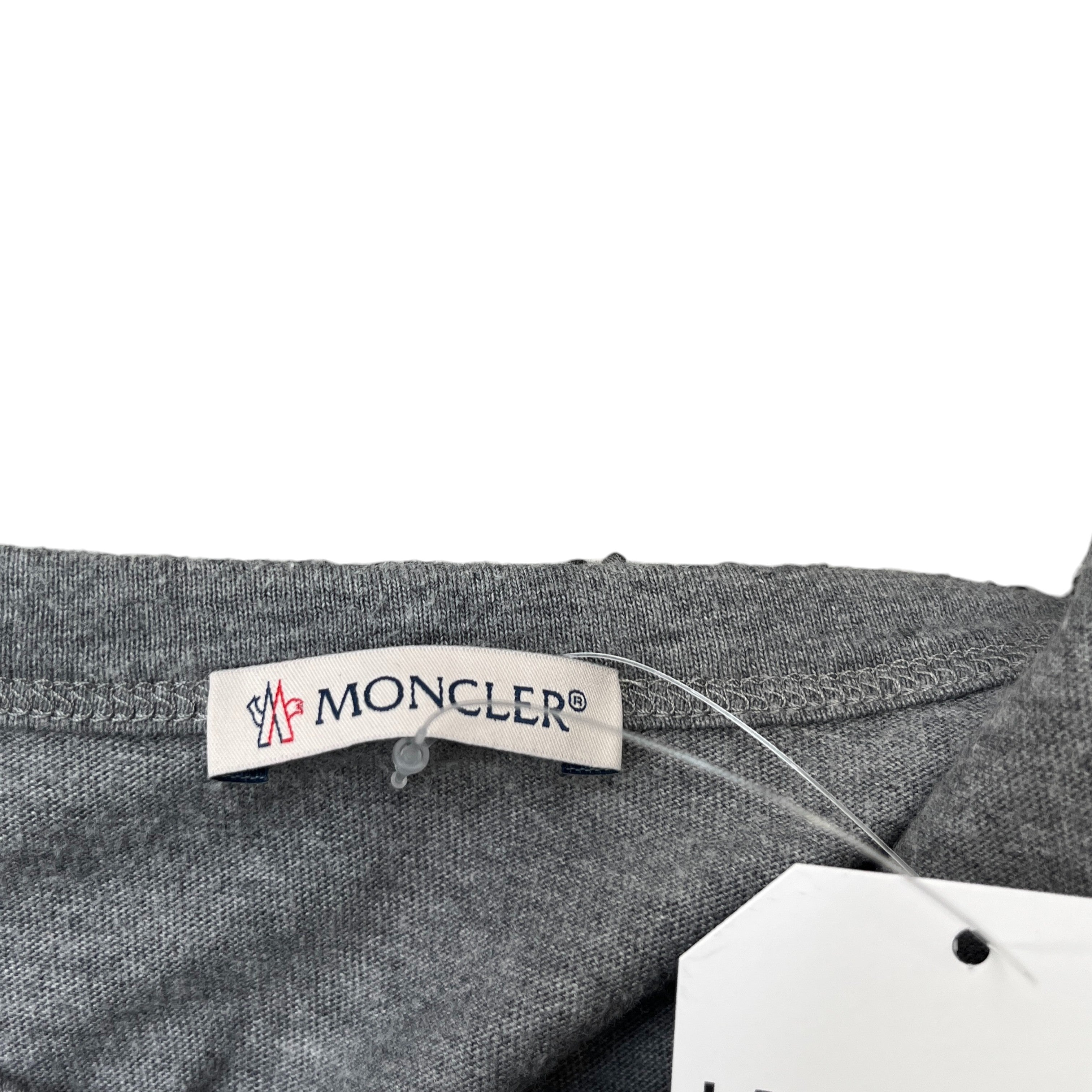 Men's Maglia Logo Print T-Shirt Grey Size M