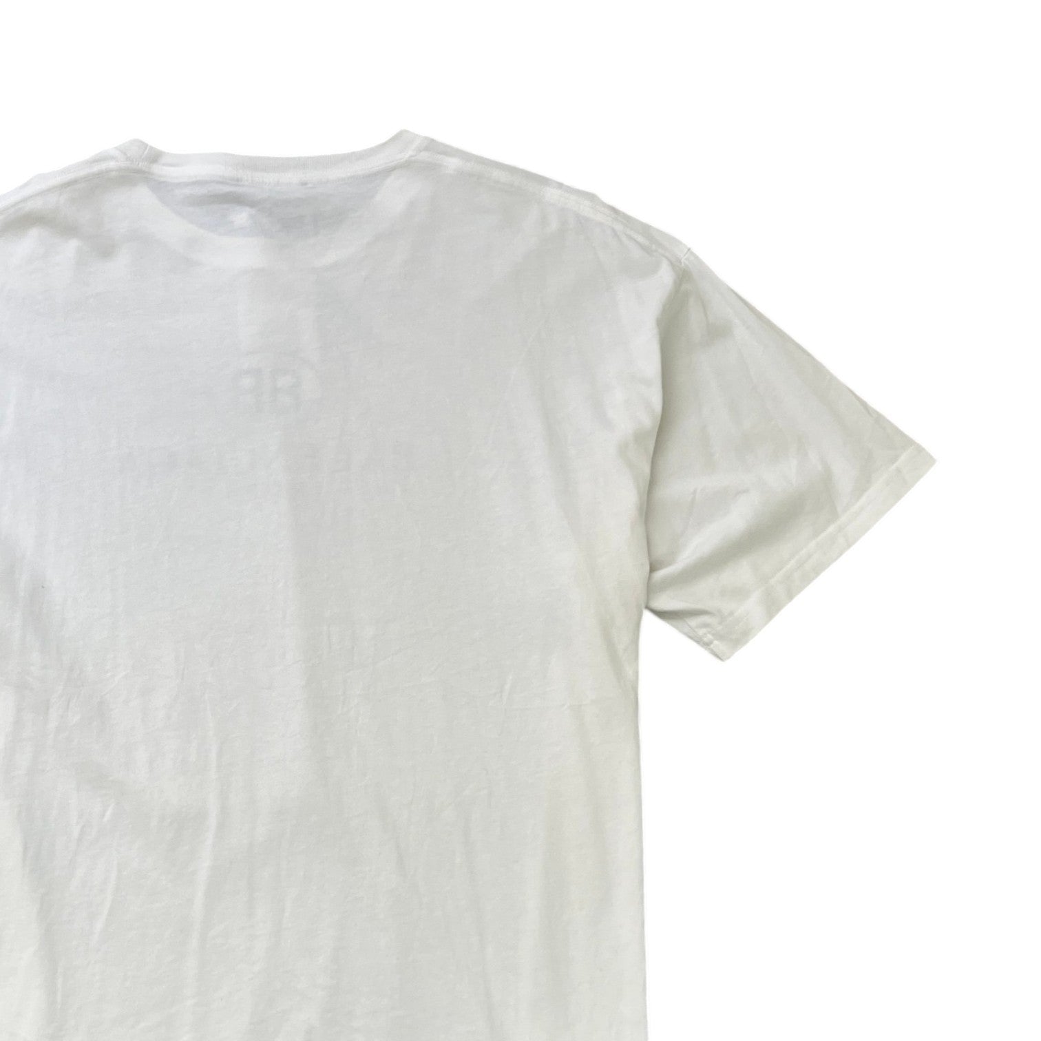 Men's Logo Print T-Shirt White Size S