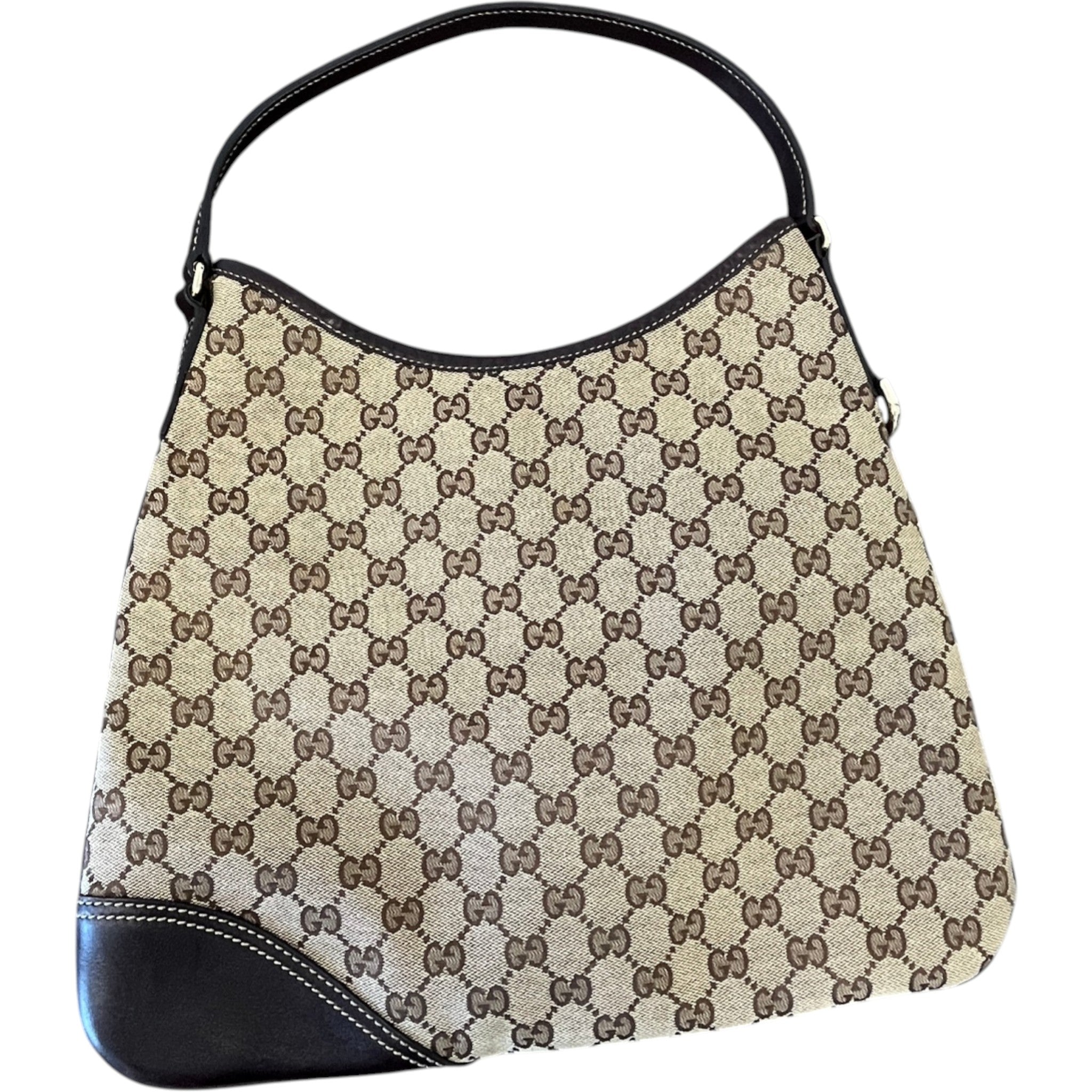 Women's Gg Supreme New Britt Hobo Bag Beige