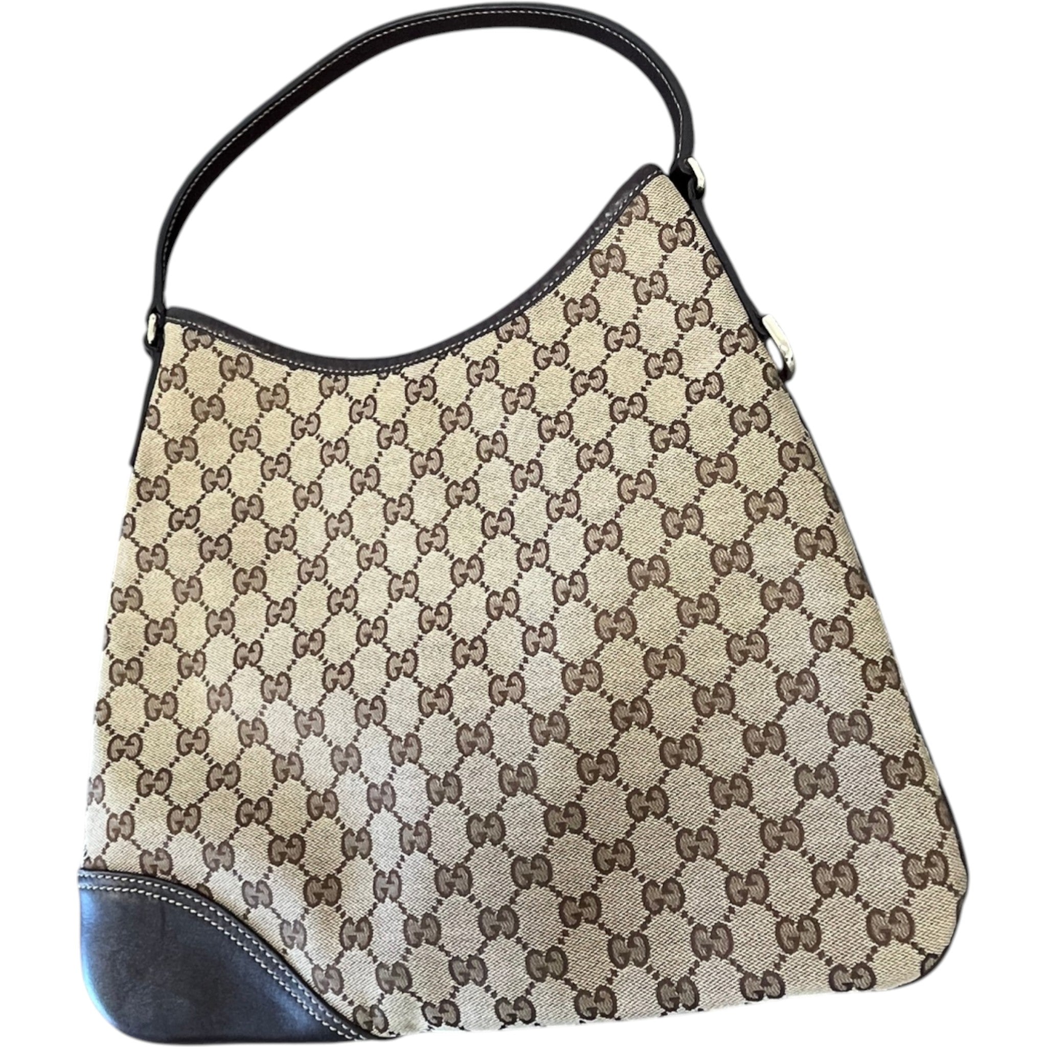 Women's Gg Supreme New Britt Hobo Bag Beige