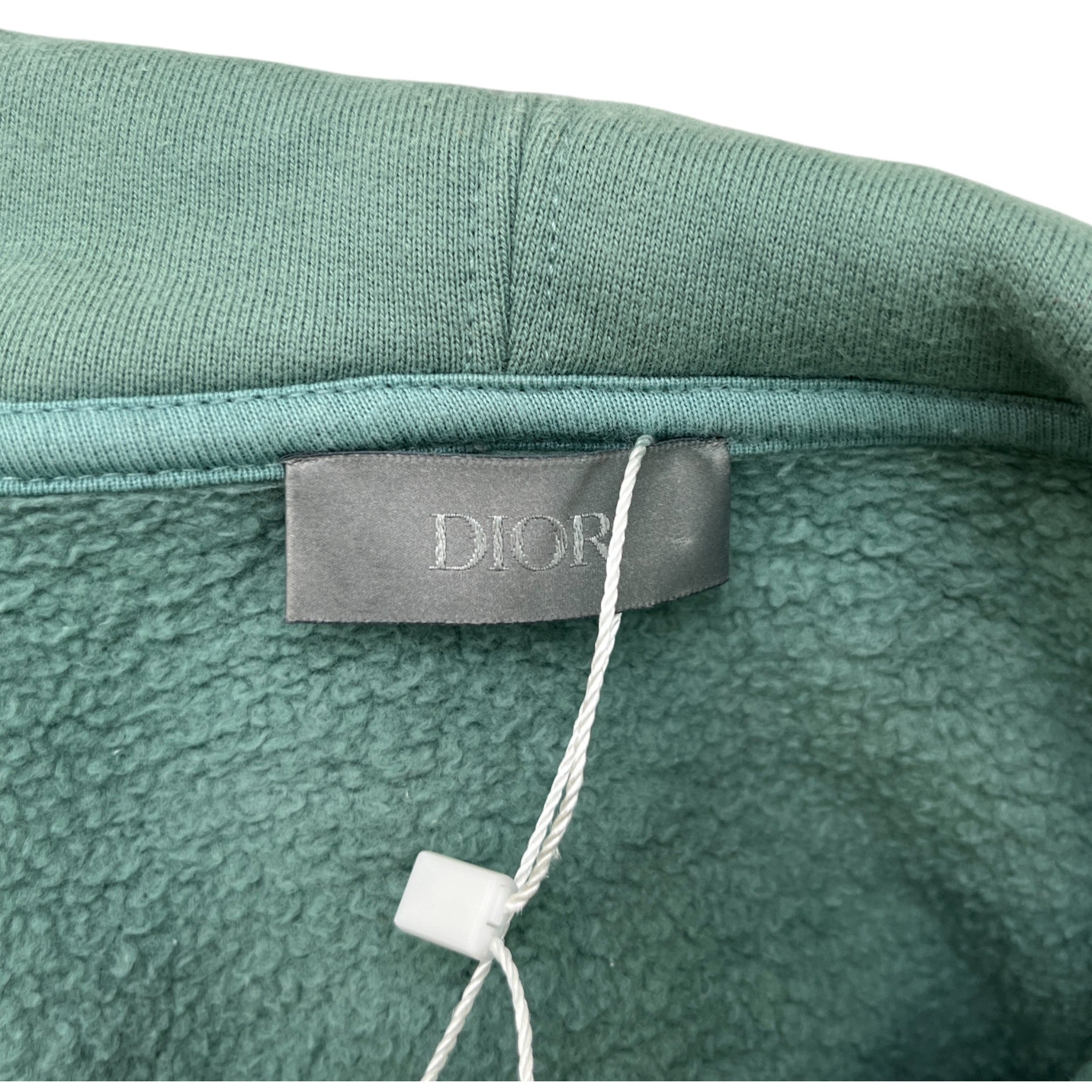 Men's Cd Icon Logo Hoodie Green Size XS