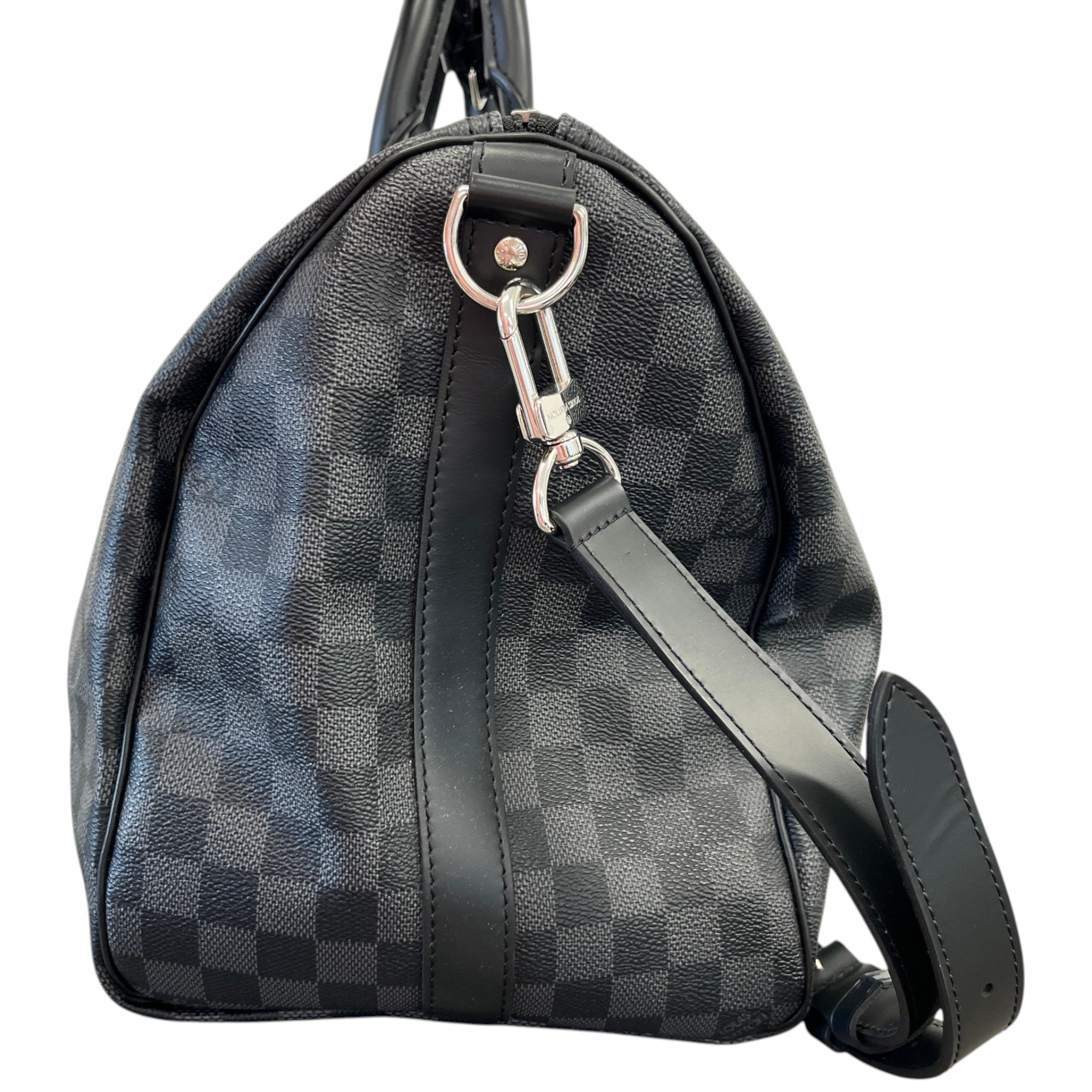 Men's Damier Graphite Keepall Bandoulière 45 Bag Navy
