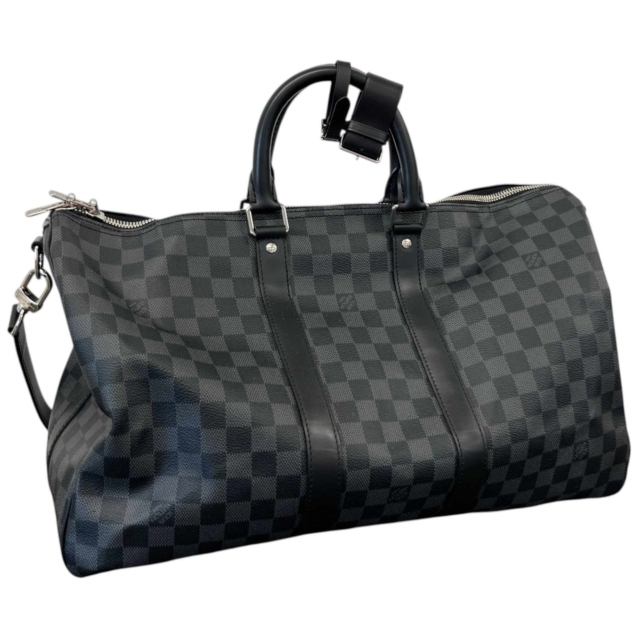 Men's Damier Graphite Keepall Bandoulière 45 Bag Navy