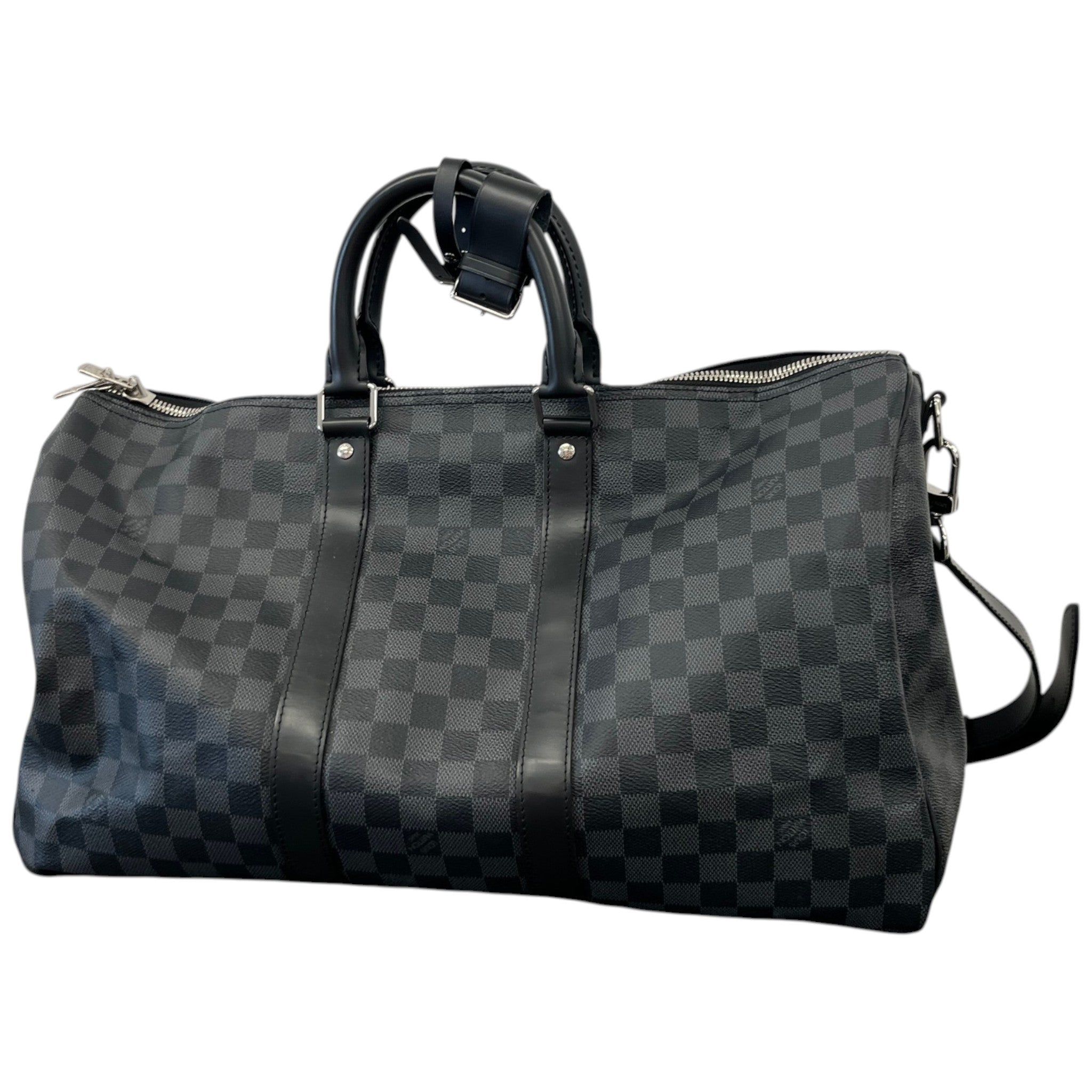 Men's Damier Graphite Keepall Bandoulière 45 Bag Navy
