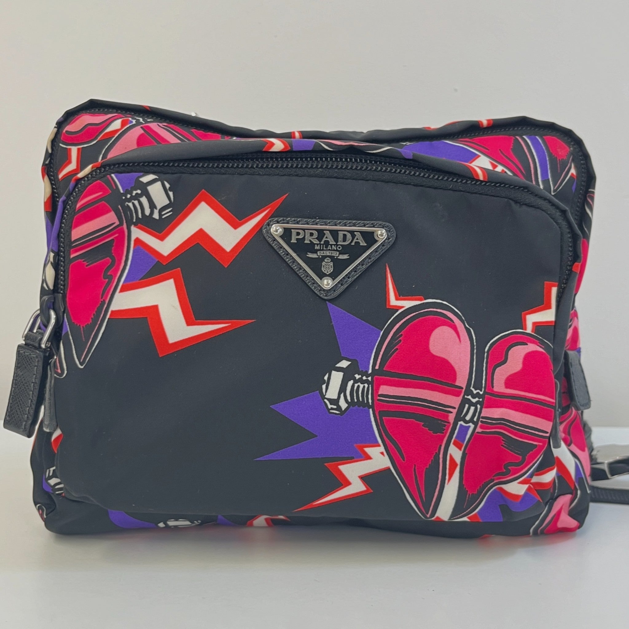 Men's Frankenstein Tessuto Thunder Belt Bag Black