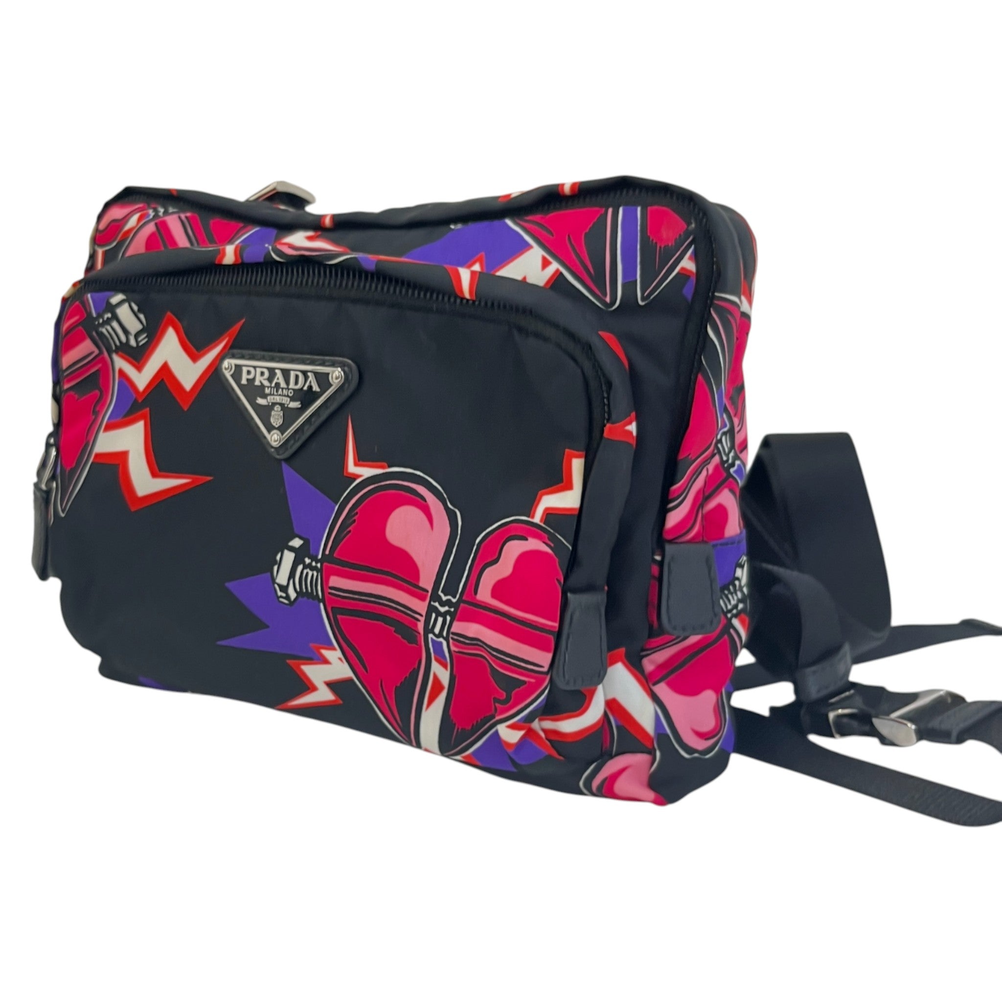 Men's Frankenstein Tessuto Thunder Belt Bag Black